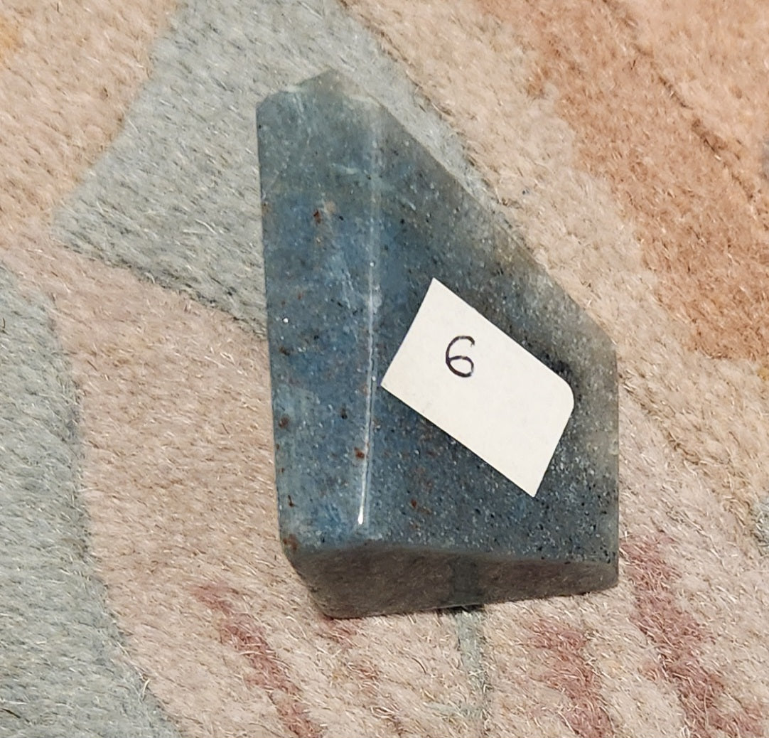 High Polish Blue Trolleite Chunks