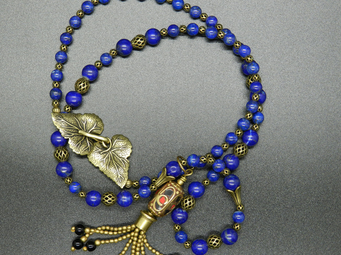Lapis Lazuli necklace 26"