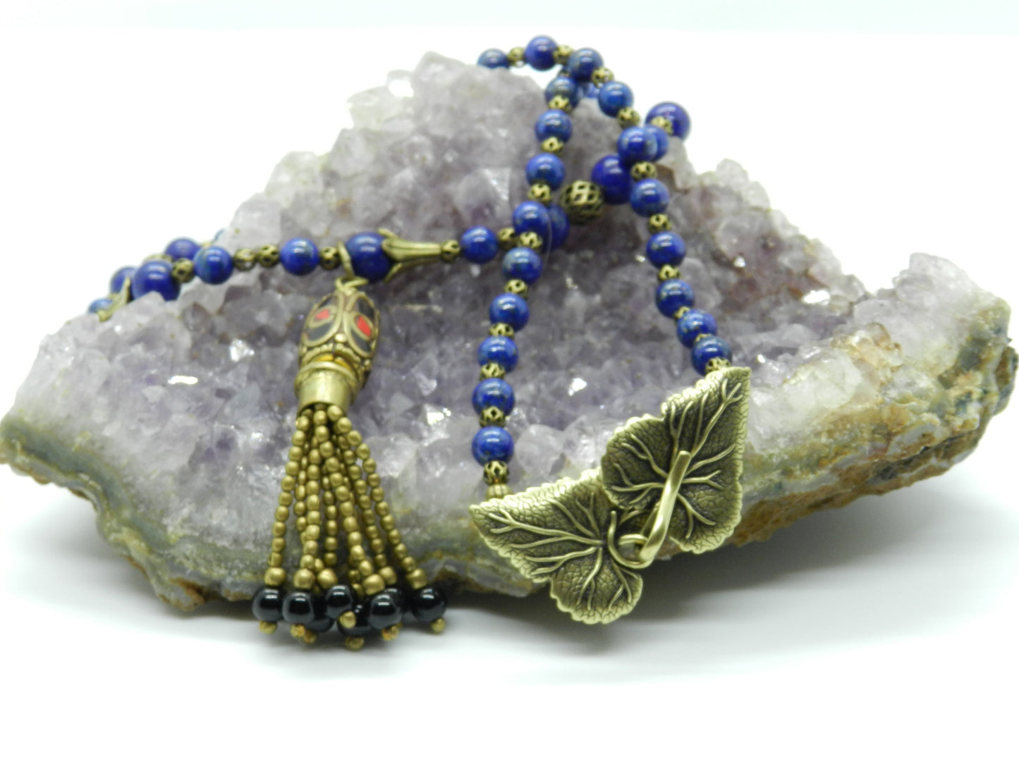 Lapis Lazuli necklace 26"