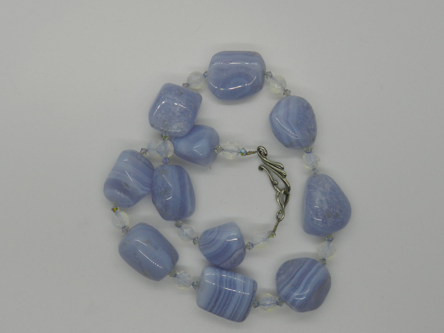 Blue Lace Agate Necklace