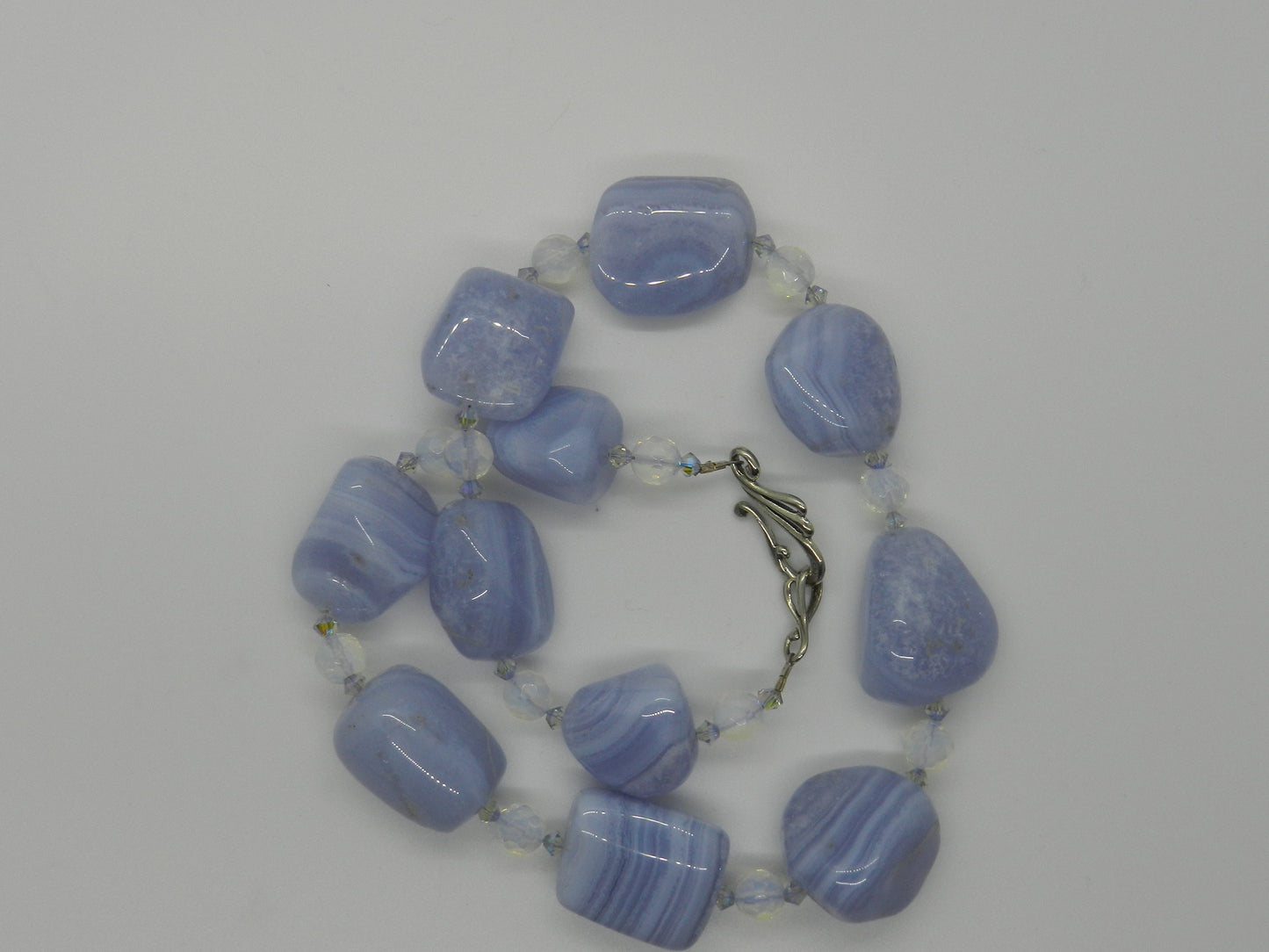 Blue Lace Agate Necklace