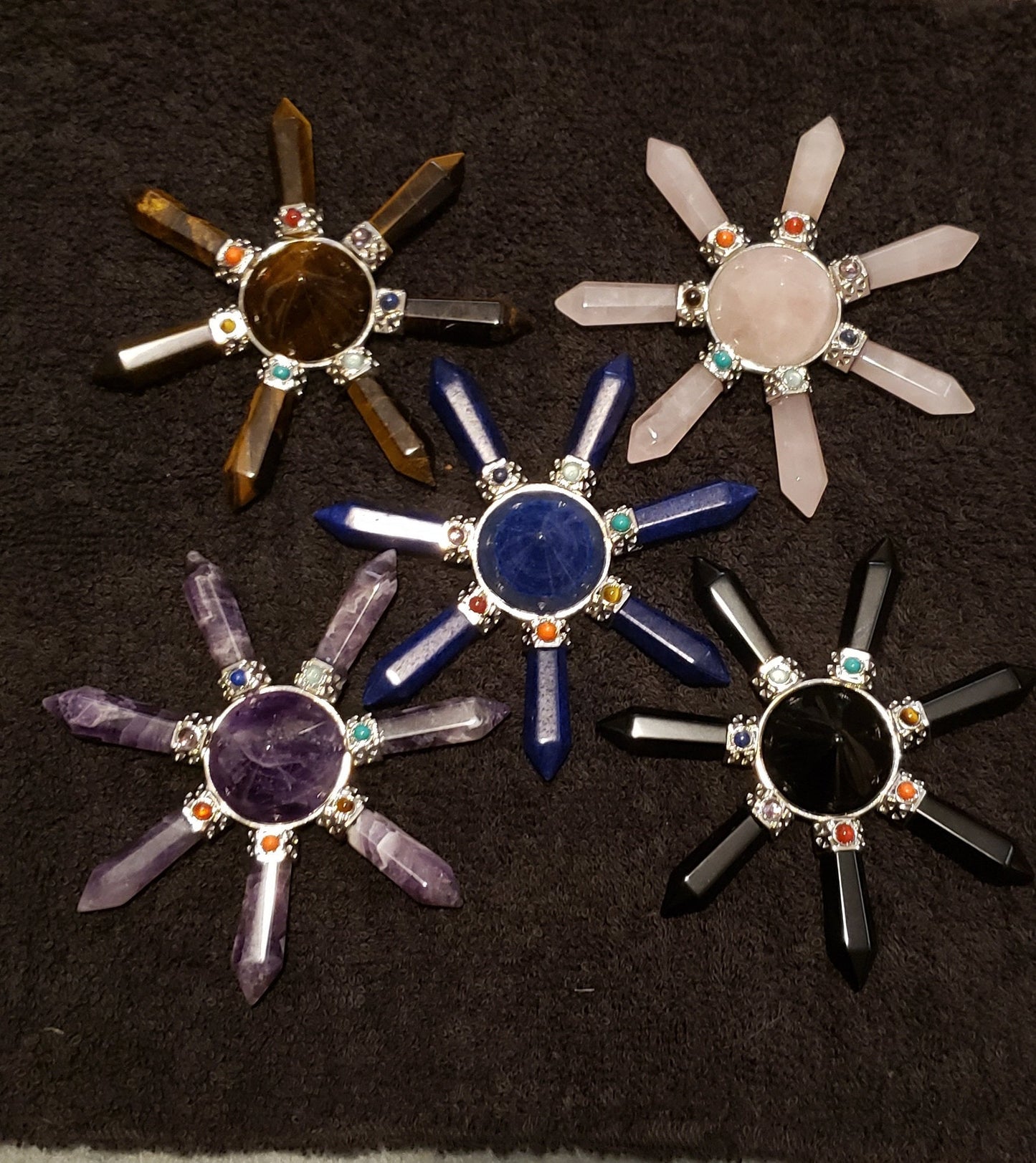 Energy Generator Star Semi Precious Stones