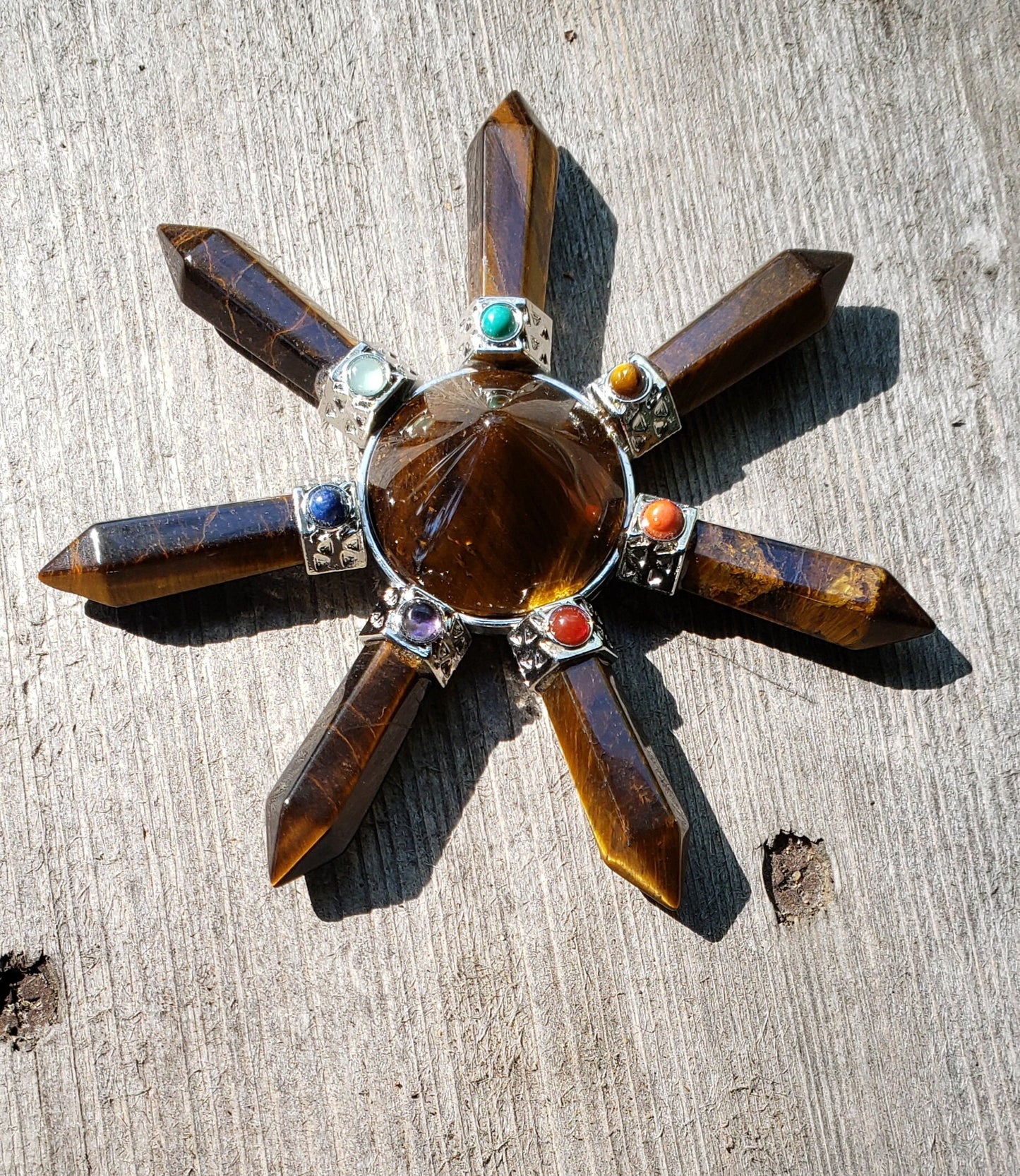 Energy Generator Star Semi Precious Stones