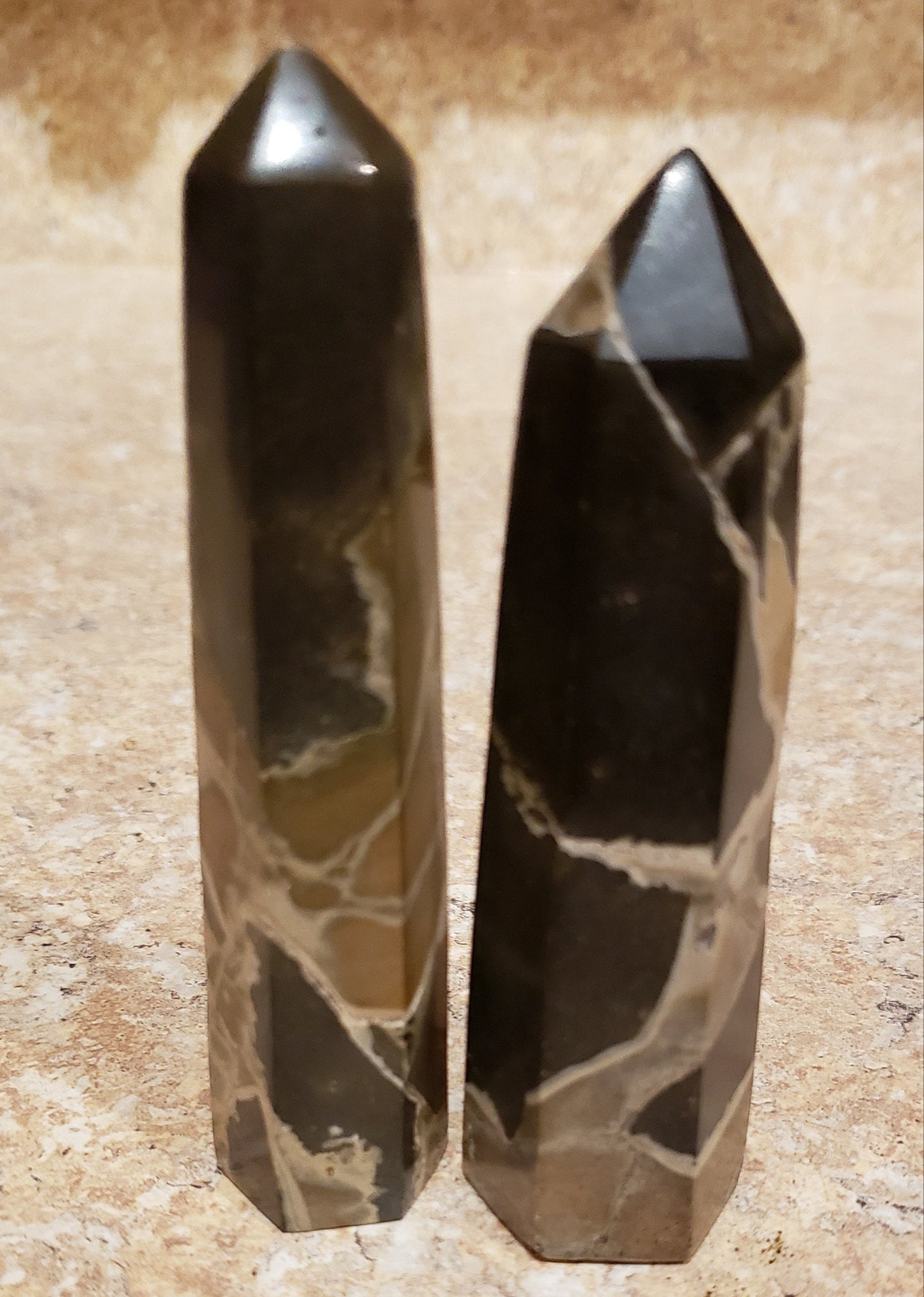 Black Maligano Jasper Towers