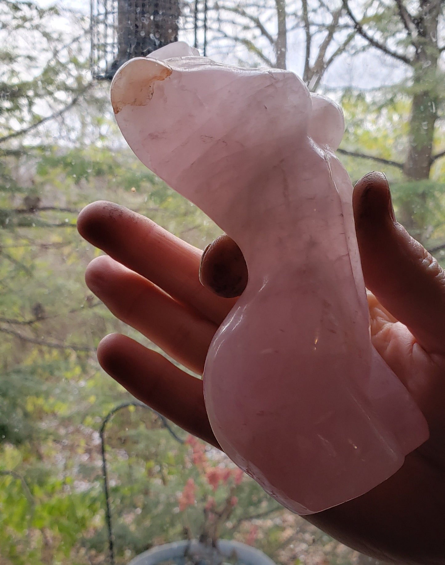 Large Rose Quartz Nude