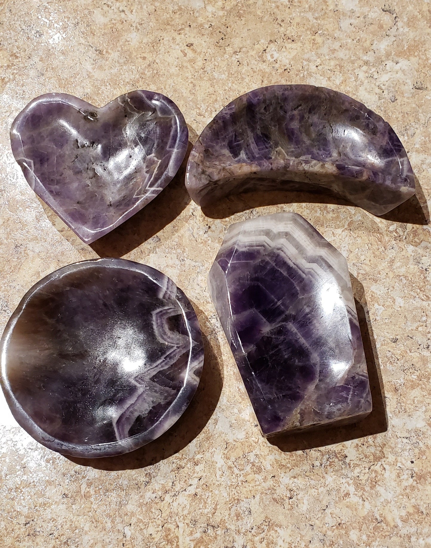 Dream Amethyst Trinket Bowls