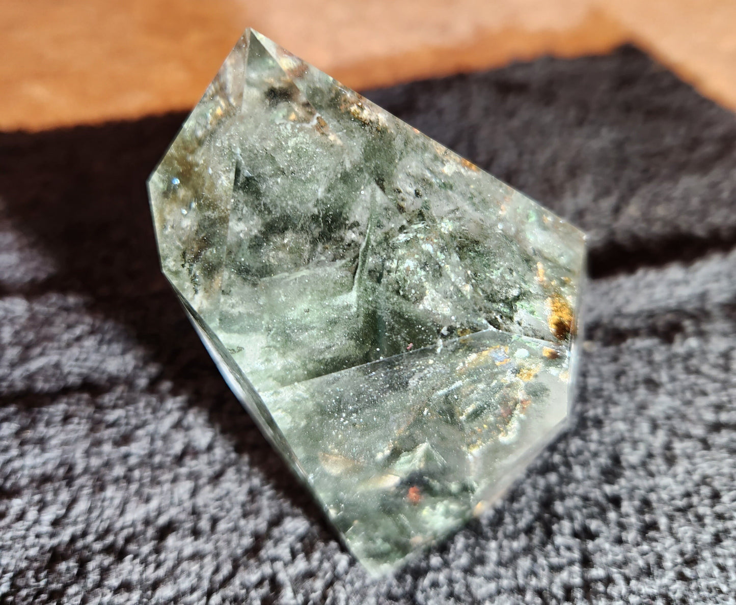 Large Garden Quartz/Lodalite Tower