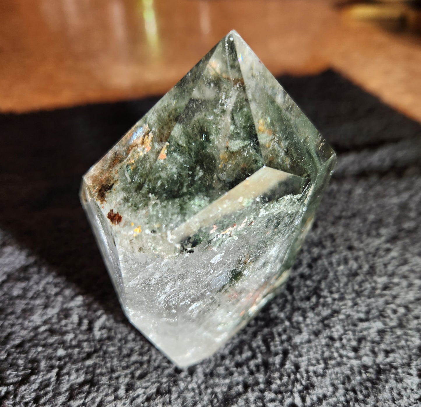 Large Garden Quartz/Lodalite Tower
