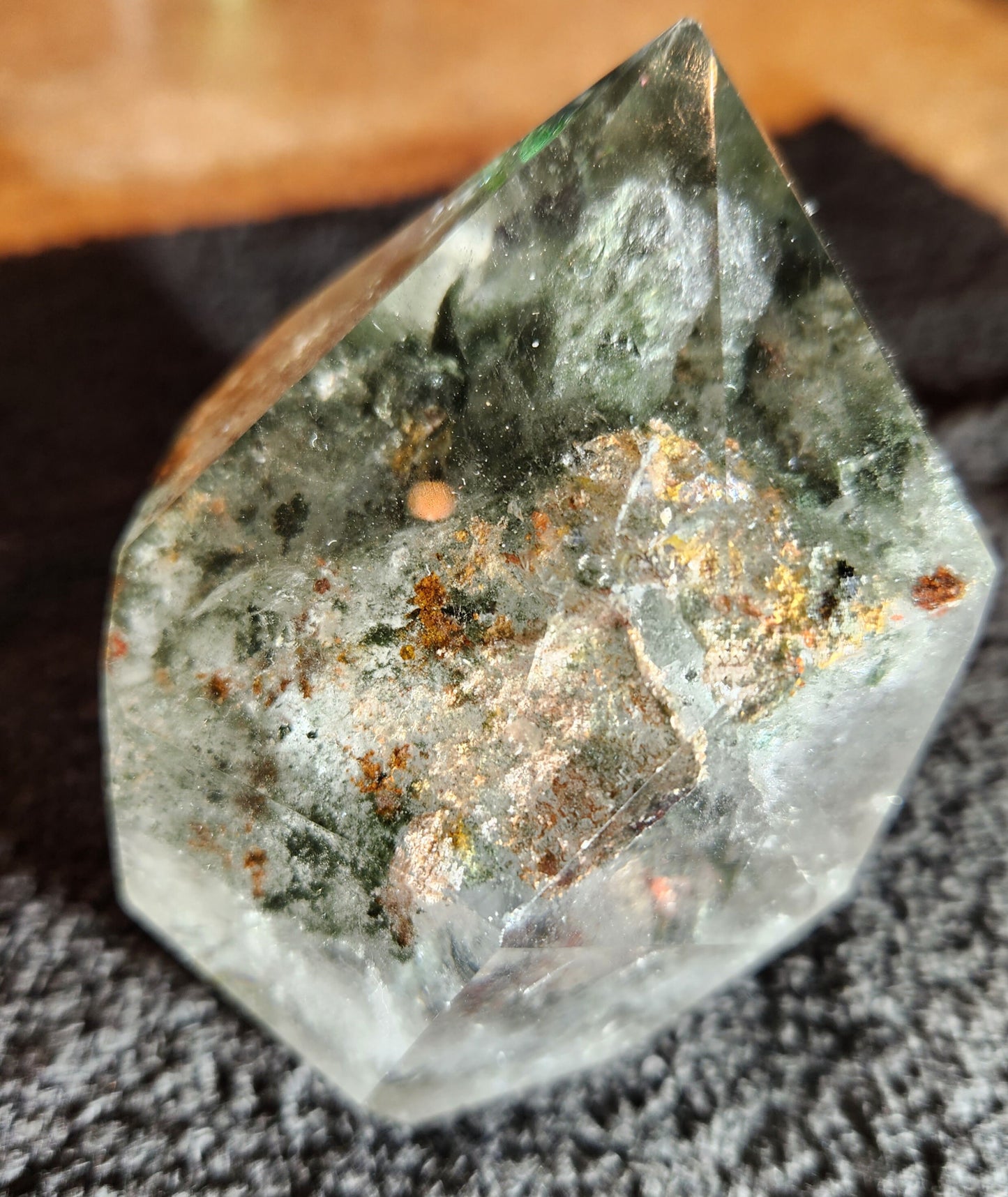 Large Garden Quartz/Lodalite Tower