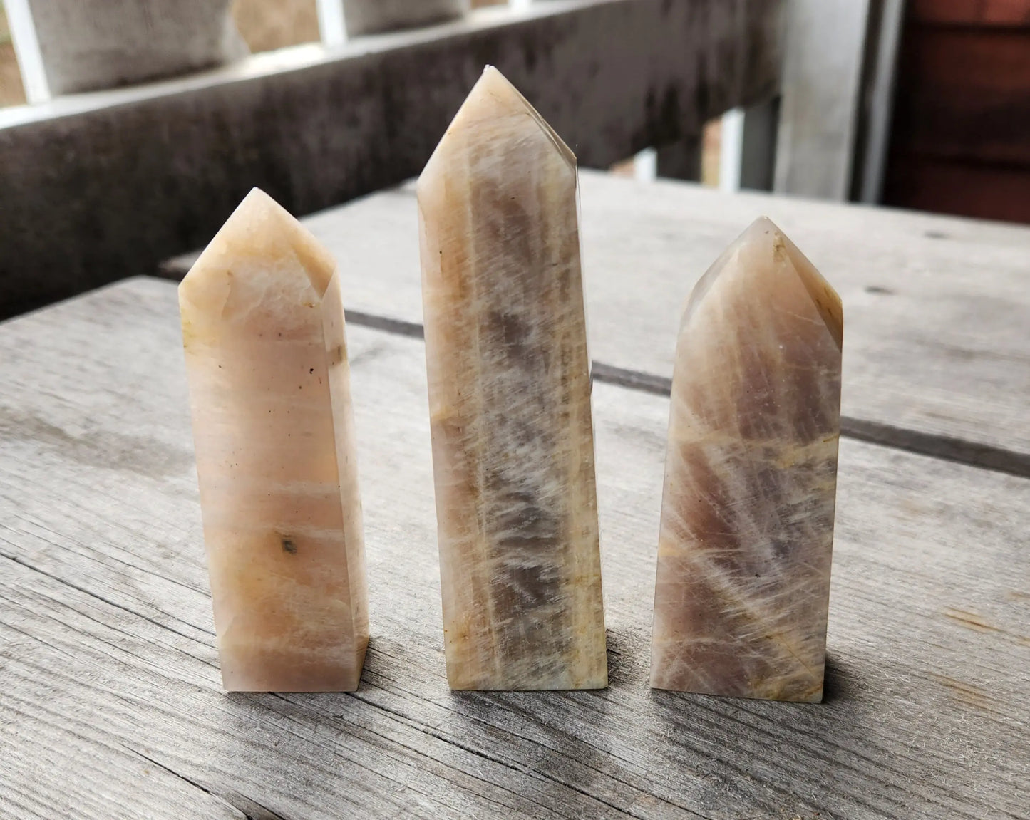Flashy Moonstone Towers Etsy