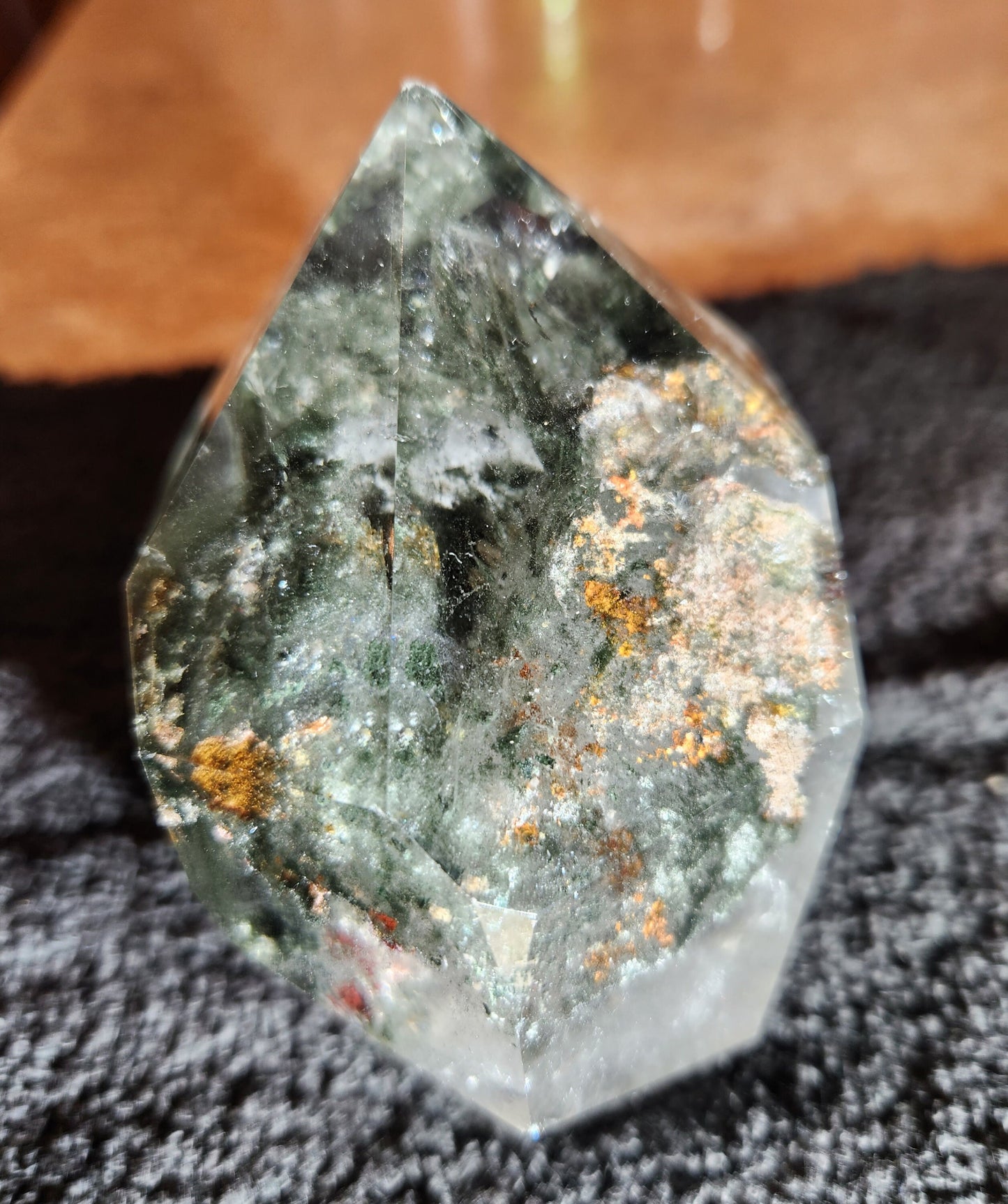 Large Garden Quartz/Lodalite Tower