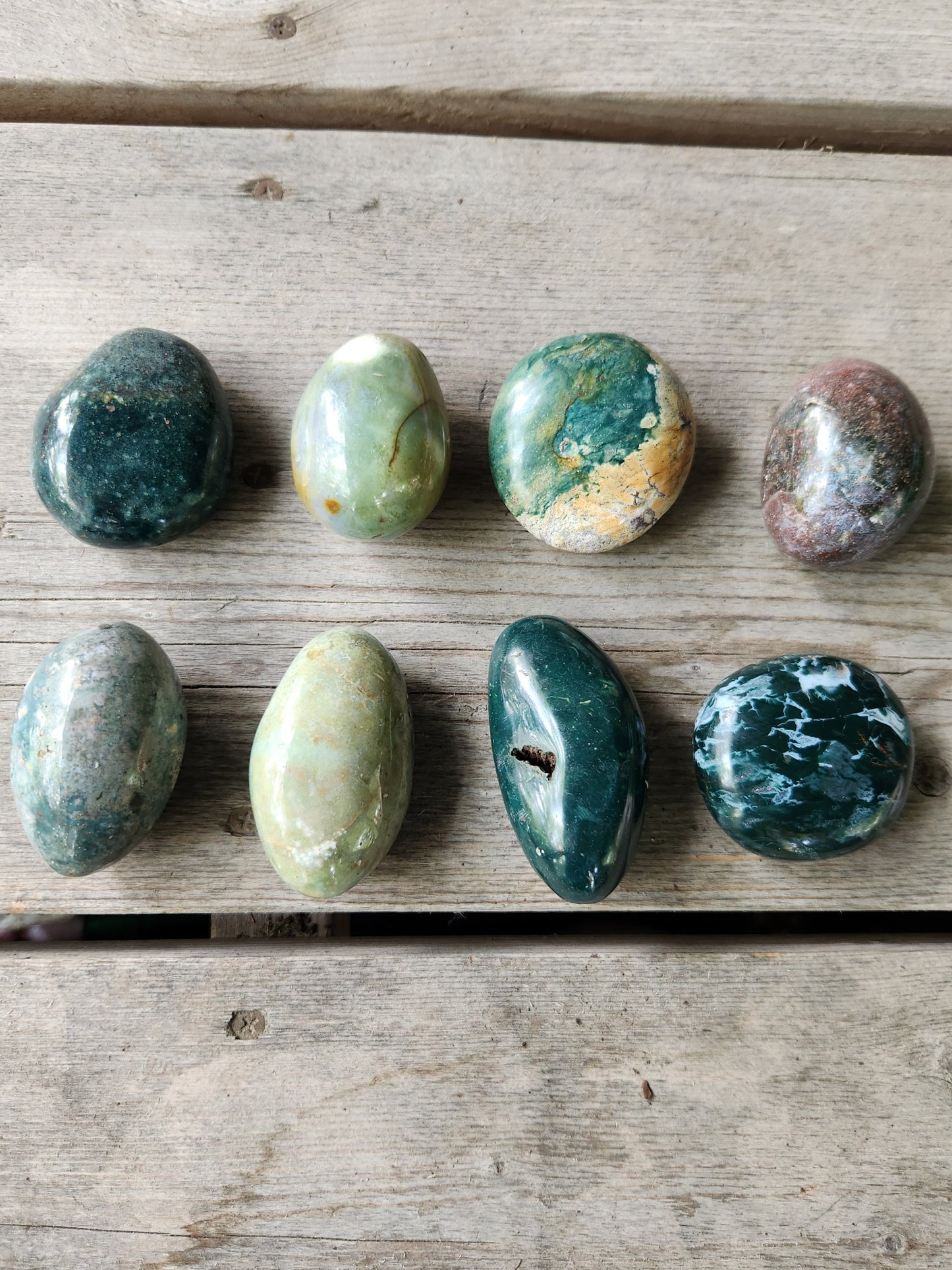 Ocean Jasper Palm Stone