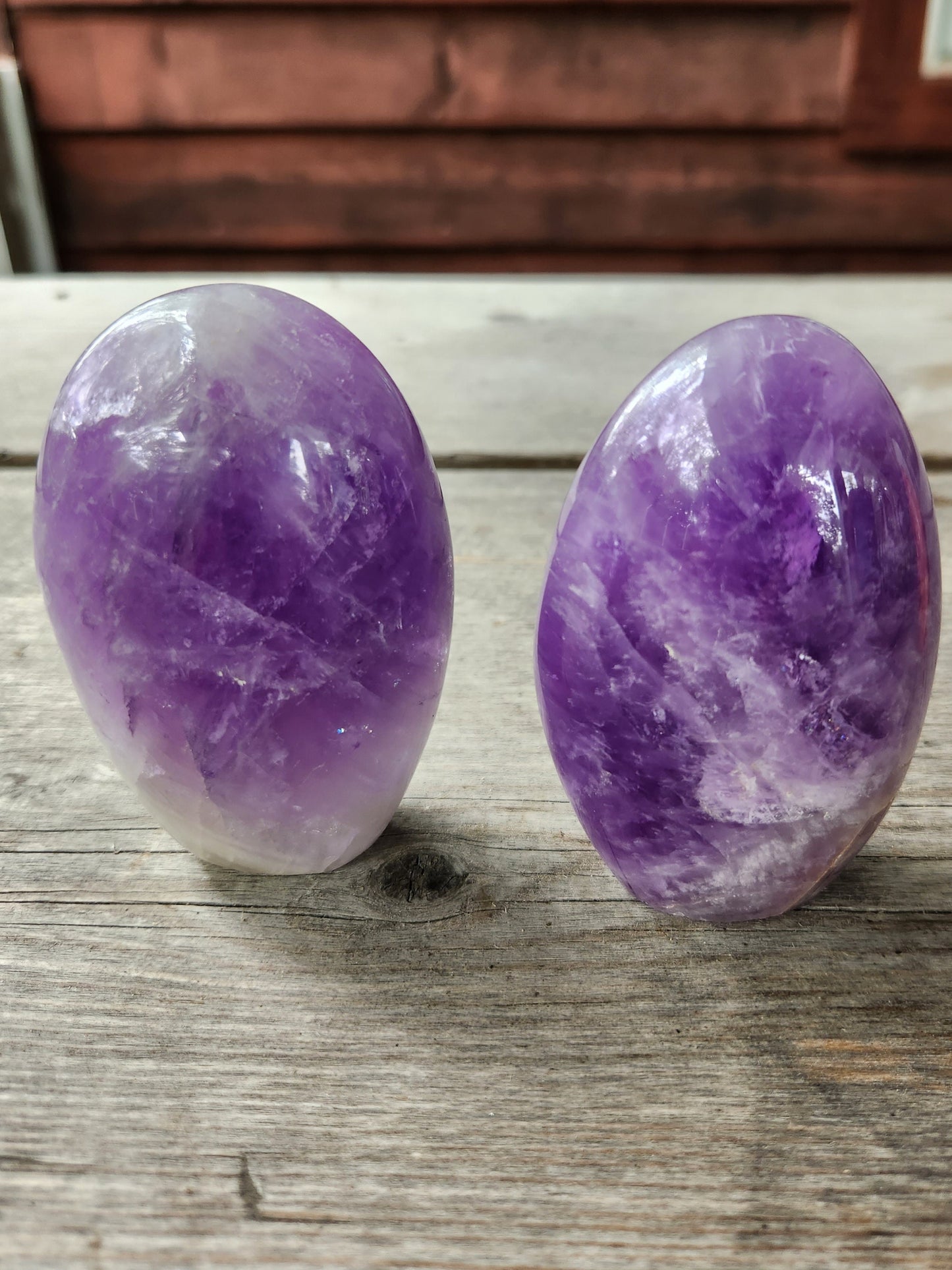 Freeform Amethyst Carvings