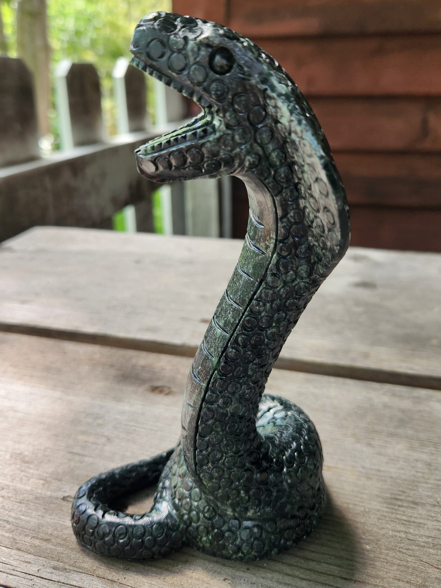 Serpentine Jade Cobra