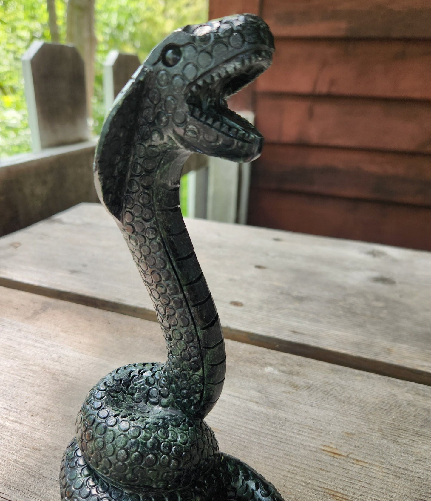 Serpentine Jade Cobra