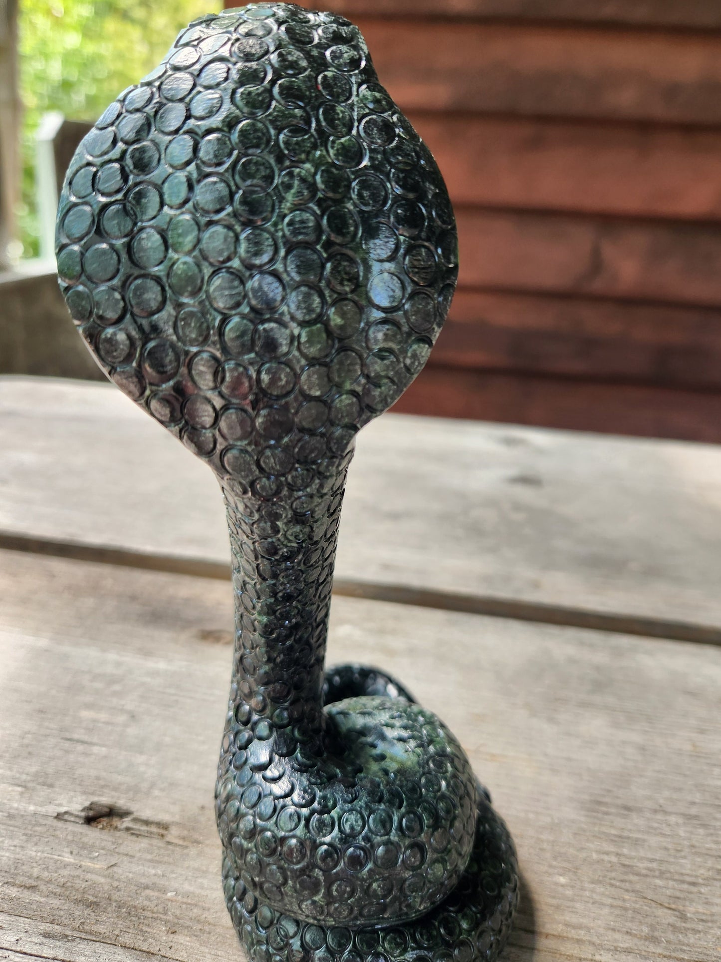 Serpentine Jade Cobra