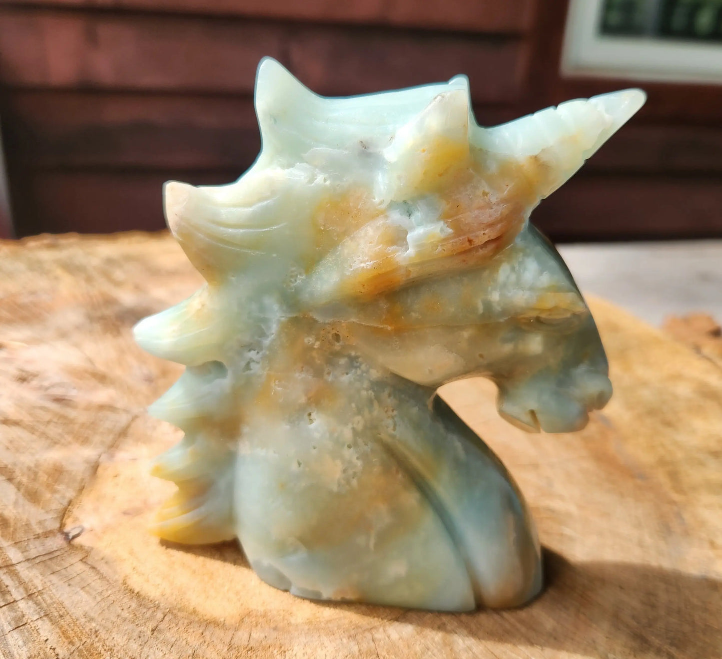 Beautiful Caribbean Calcite Unicorn Etsy