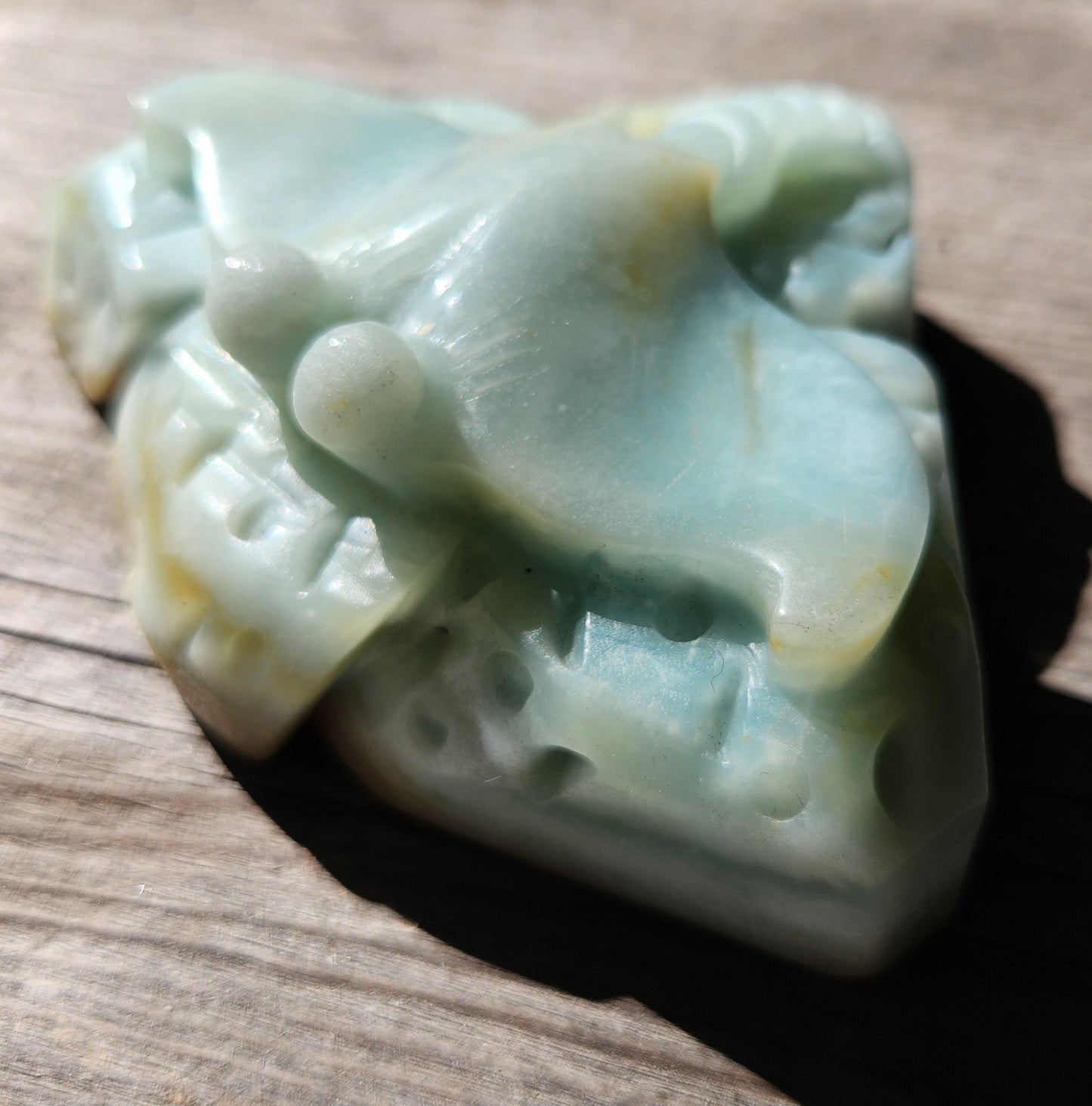 Caribbean Calcite Carved Stingray