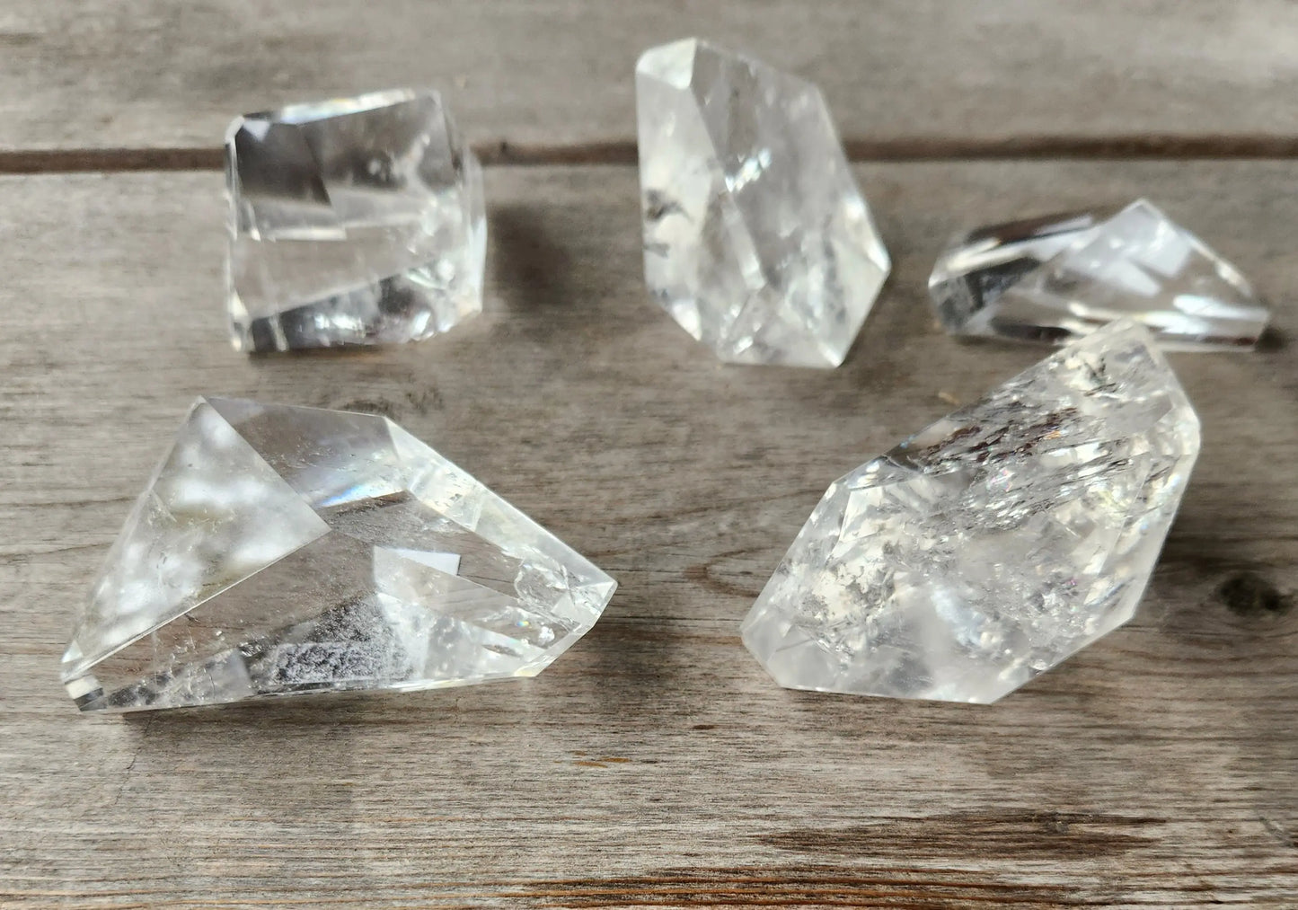 Freeform Clear Quartz Crystal Chunks High Polish, Beautifully Clear, Like Ice, Clear Freeform, 3 to 7.9 OZ Many Sizes, Affordable Gift Etsy
