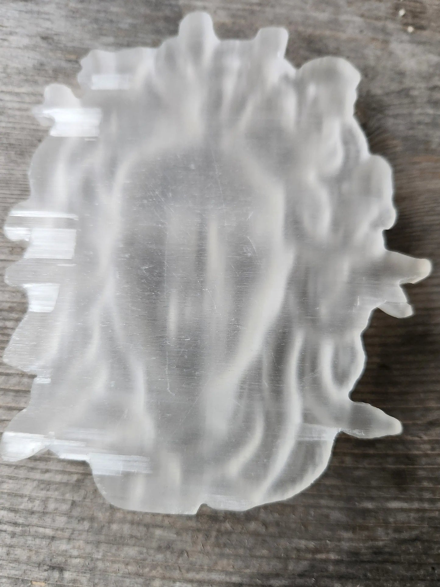 Selenite Medusa, Satin Spar Selenite, Medusa, Medusa Head, Energy Cleansing, Energy Chargining, Looks Like Liquid Light, 4.7" x 3.5" Etsy