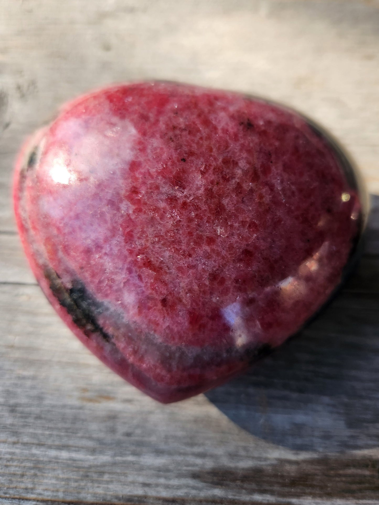 Rhodonite Hearts