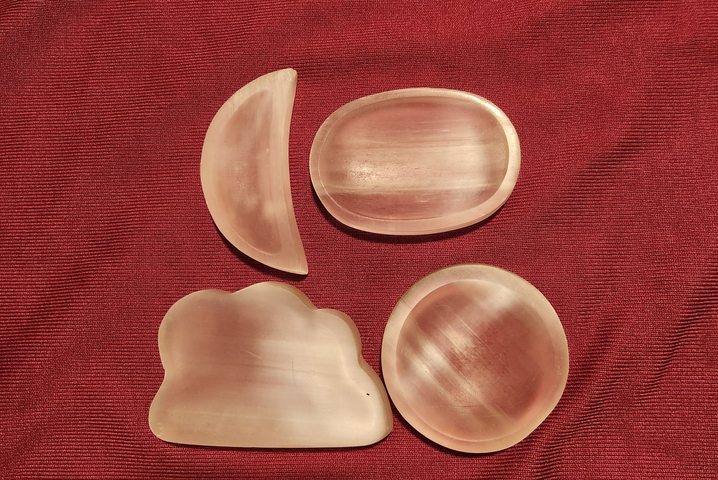 Small Selenite Charging Bowls