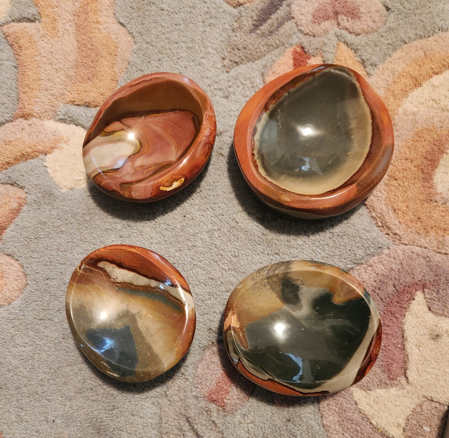 Polychrome Ocean Jasper Bowls