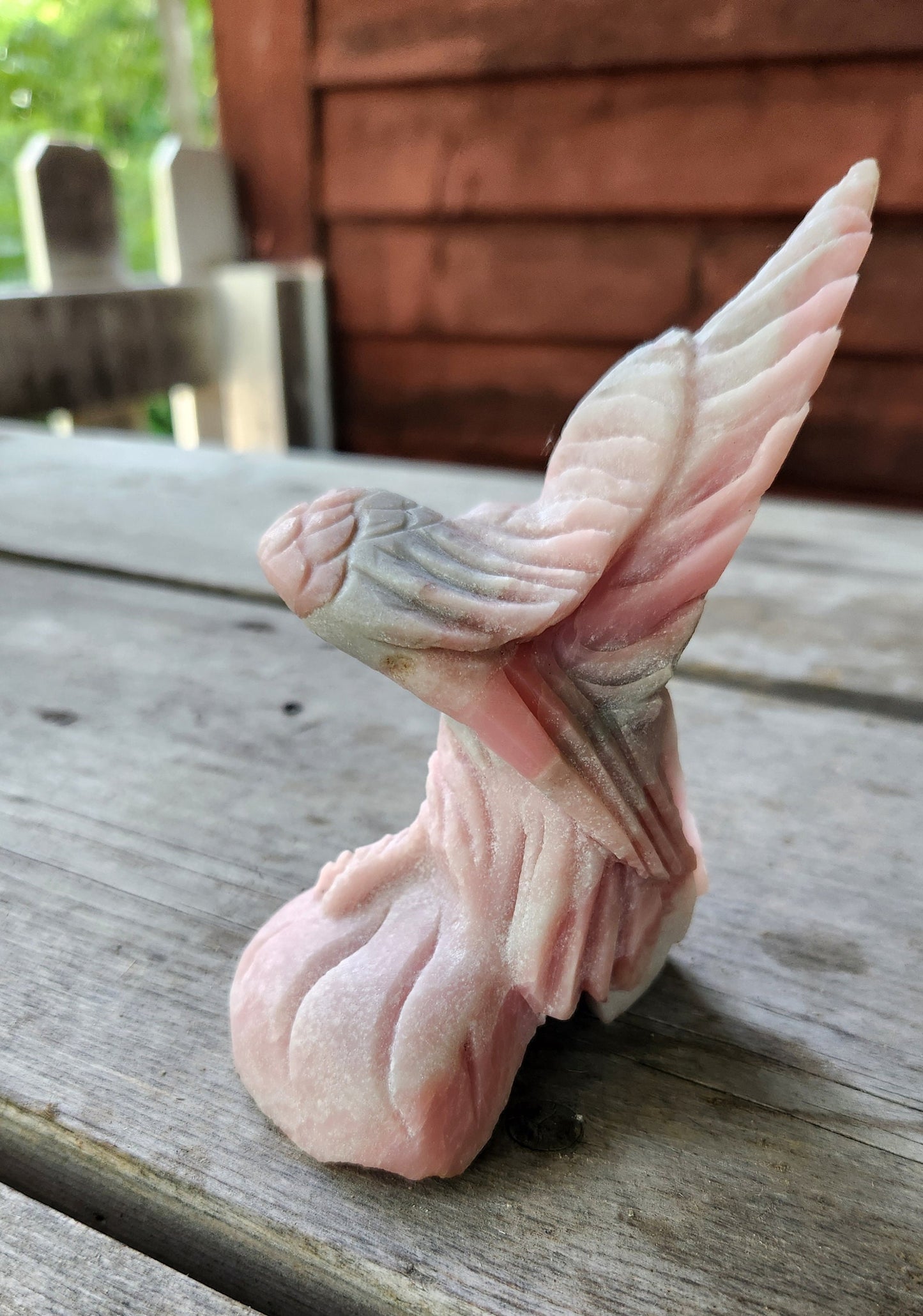 Carved Opal Eagle