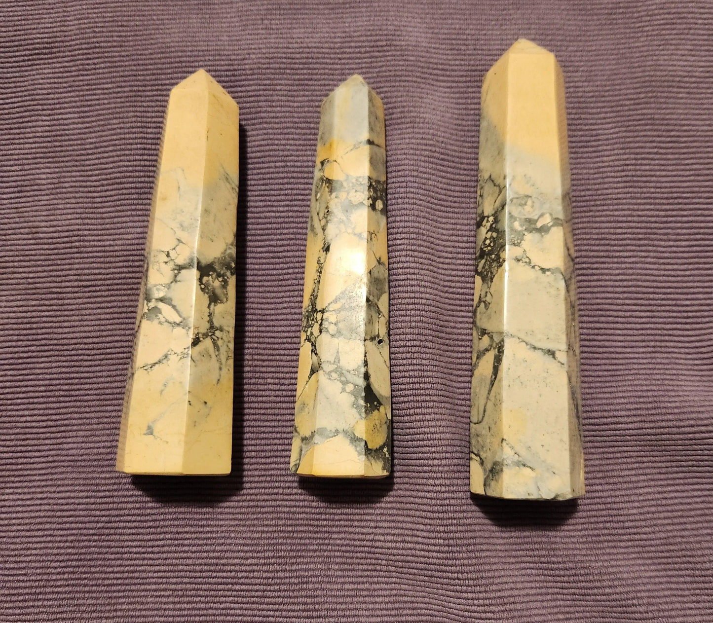 Maligano Jasper Towers,, Crystal wand, Obelisk, Alter Decor, Points, Tower, Crystal Tower, Gemstone Tower, Alter, Tower, Crystal collection Etsy