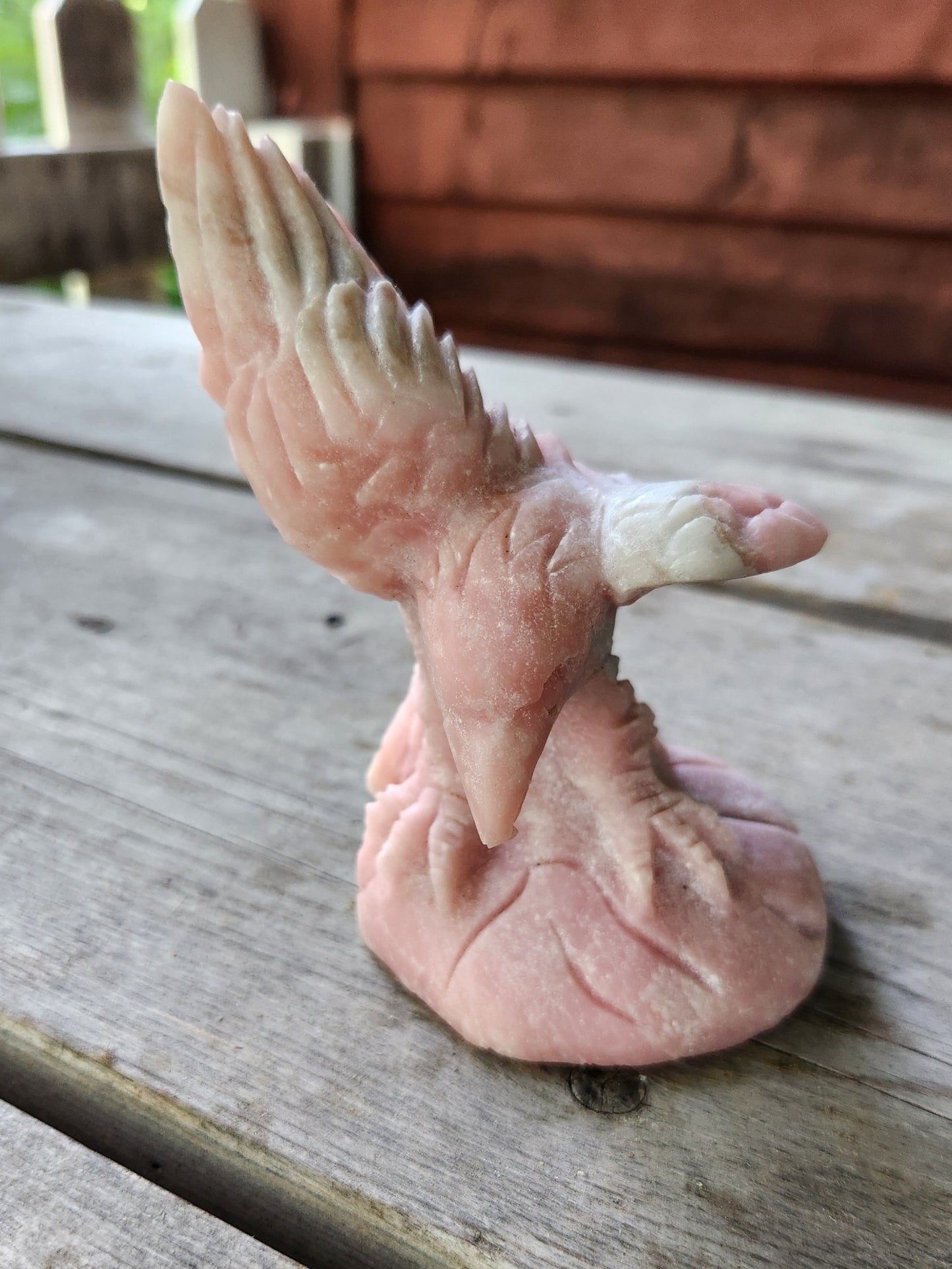Carved Opal Eagle