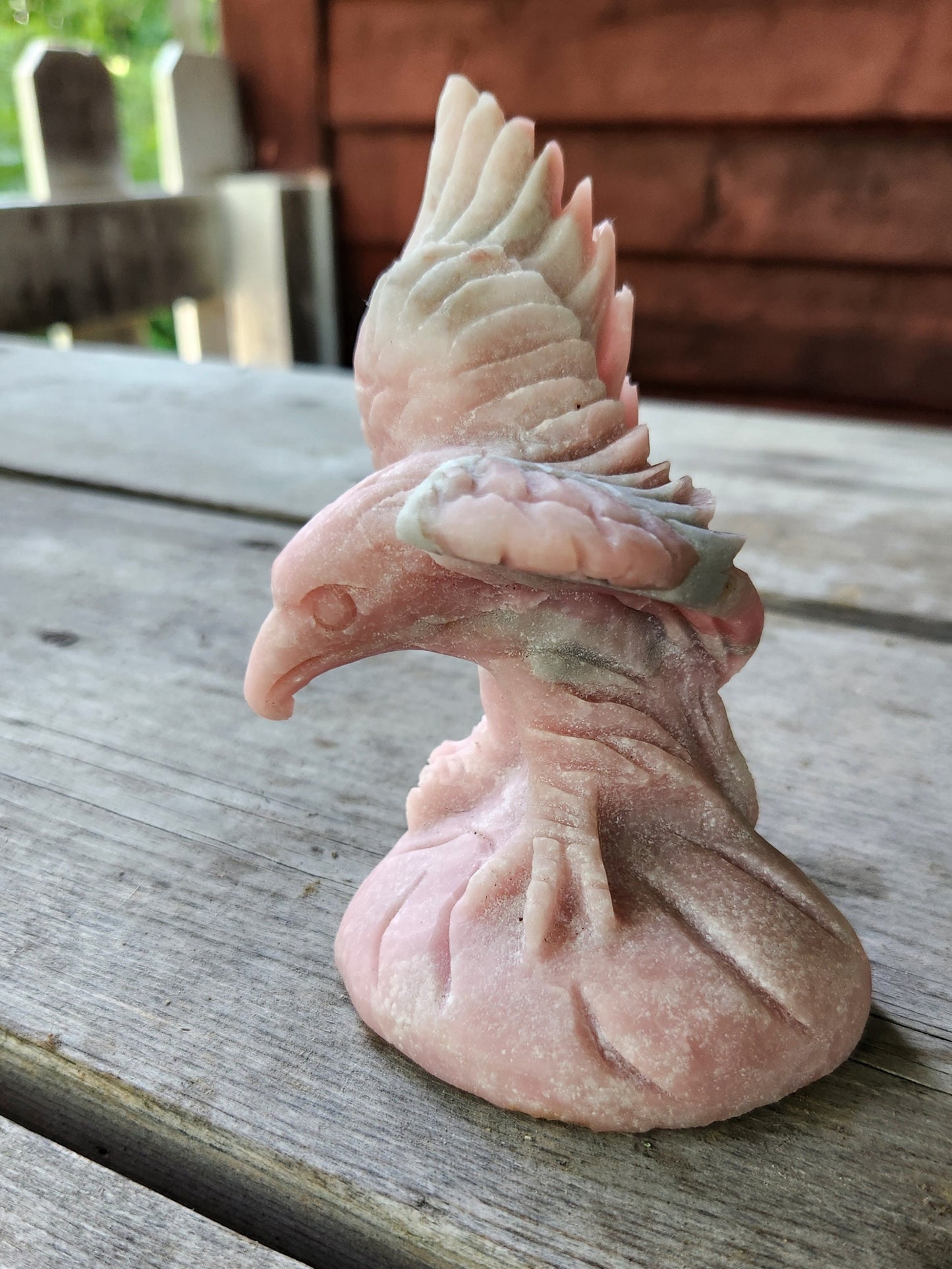 Carved Opal Eagle