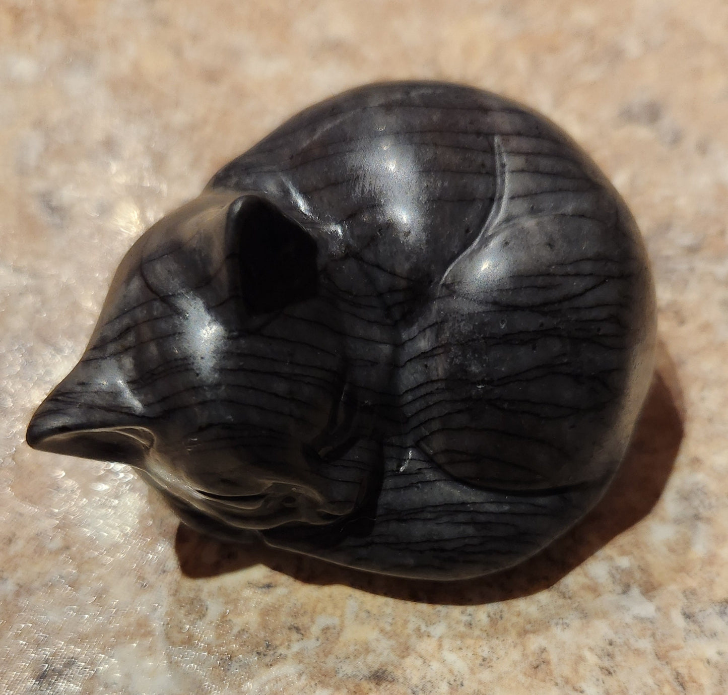 Stripes and Spots Sleeping Crystal Kittens