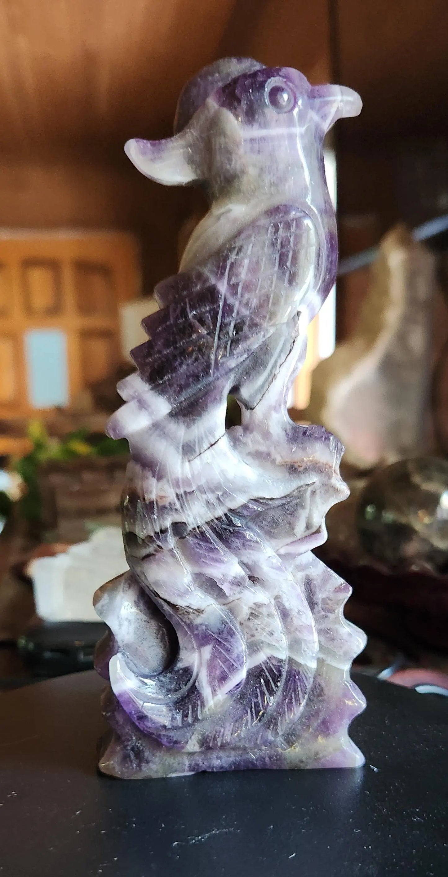 Carved Crystal Phoenix Birds, 5.5" Phoenix, Calcite Phoenix, Jadeite Phoenix, Rose Quartz, Labradorite, Clear Quartz Phoenix Etsy