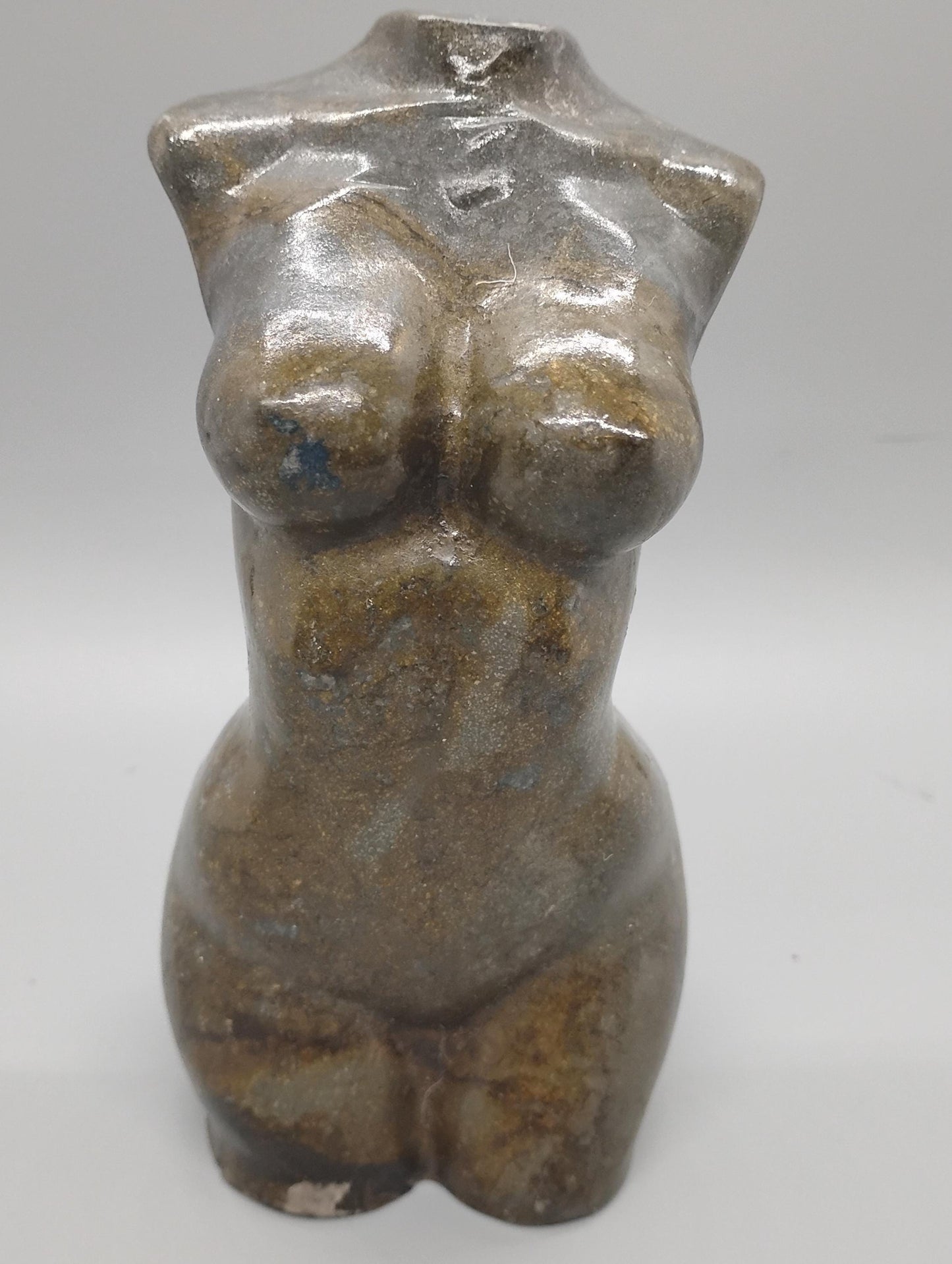 Pyrite Lady Body Sculpture