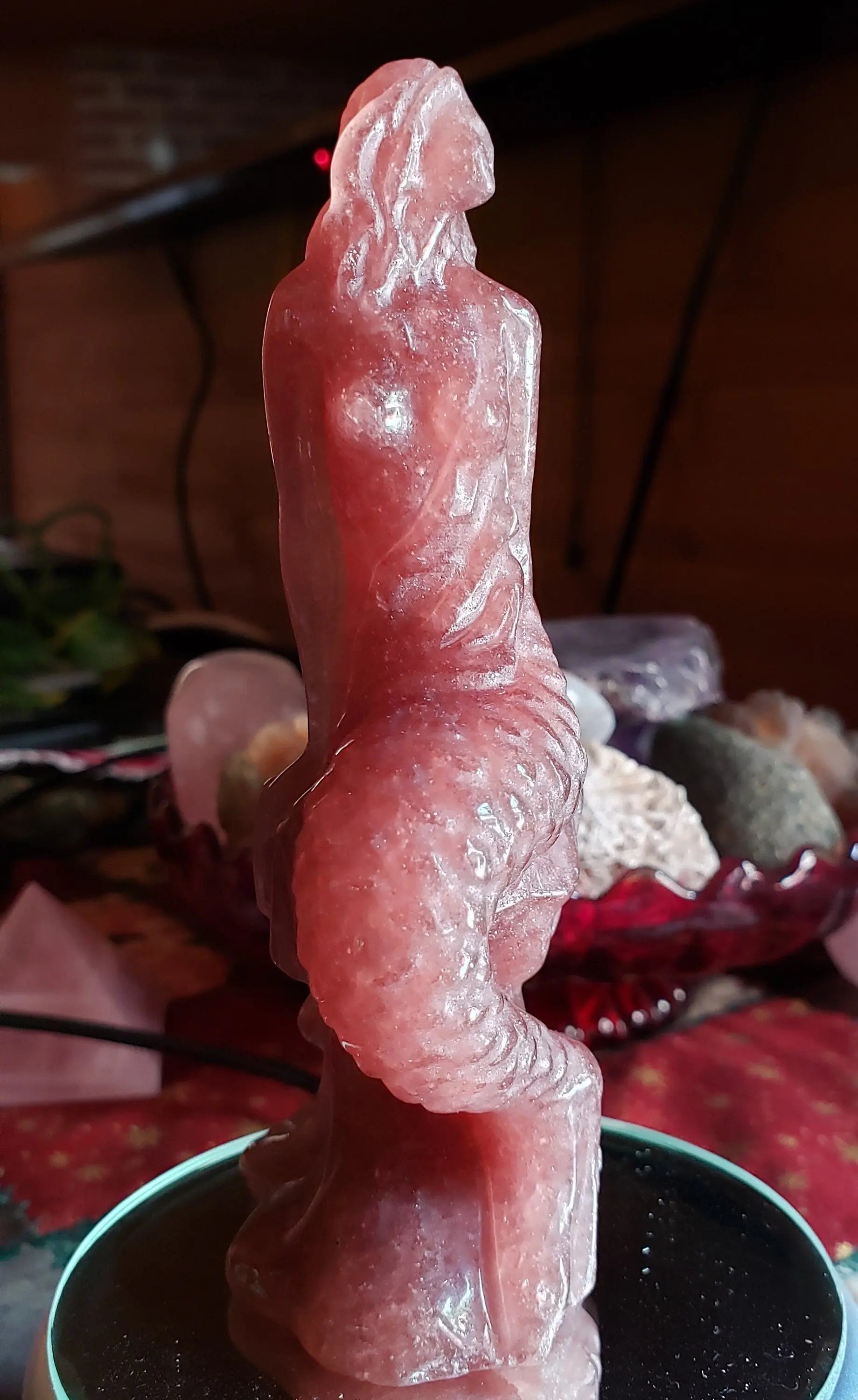 Yellow Calcite Mermaid 4.75" tall - Planet Jordan Jewels