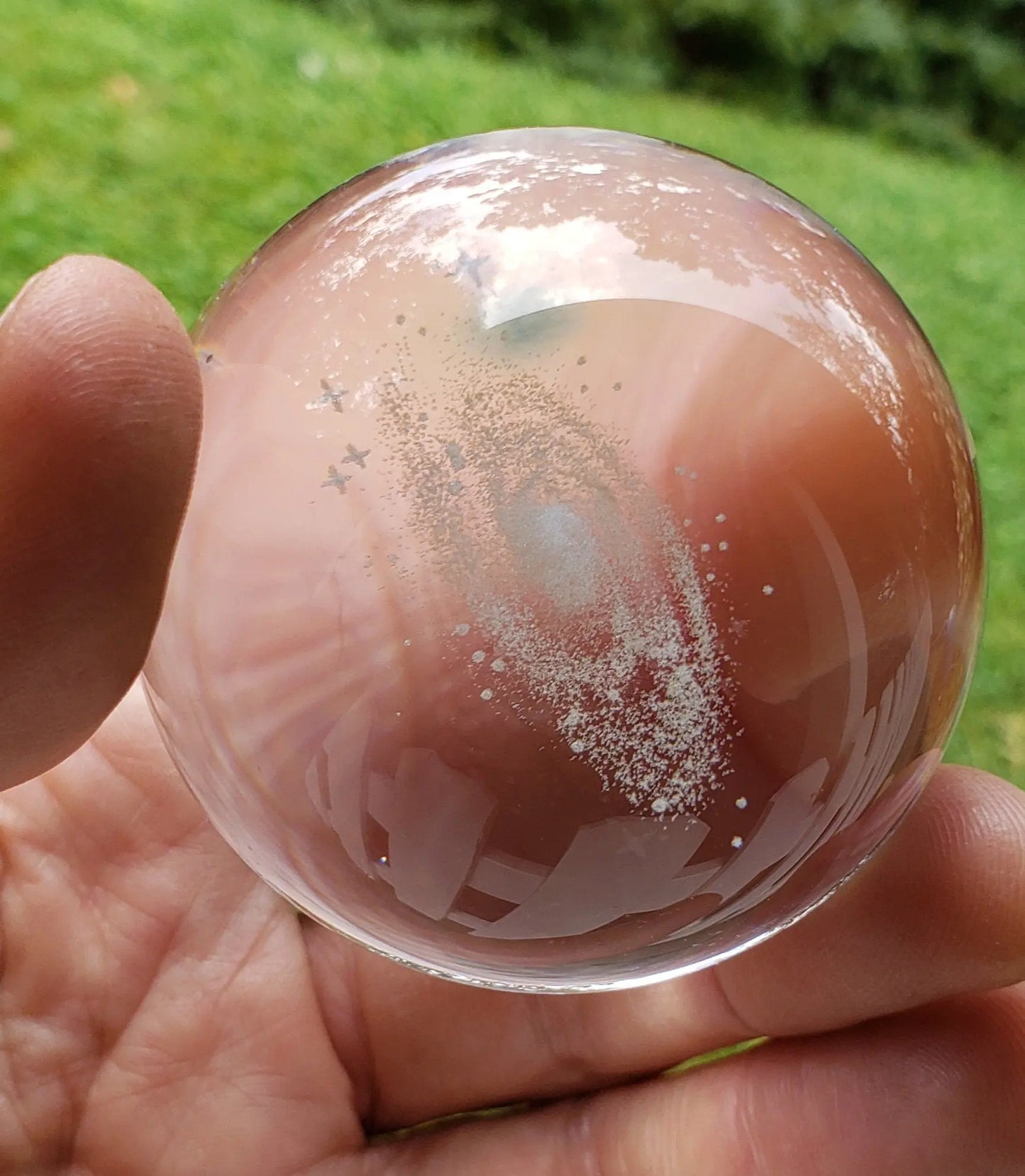 Holographic Crystal Ball, Crystal Ball, Unique Gift, Carved Crystal, Crystal Fairy, Crystal  Dragon, Crystal Animals, Crystal gift Etsy