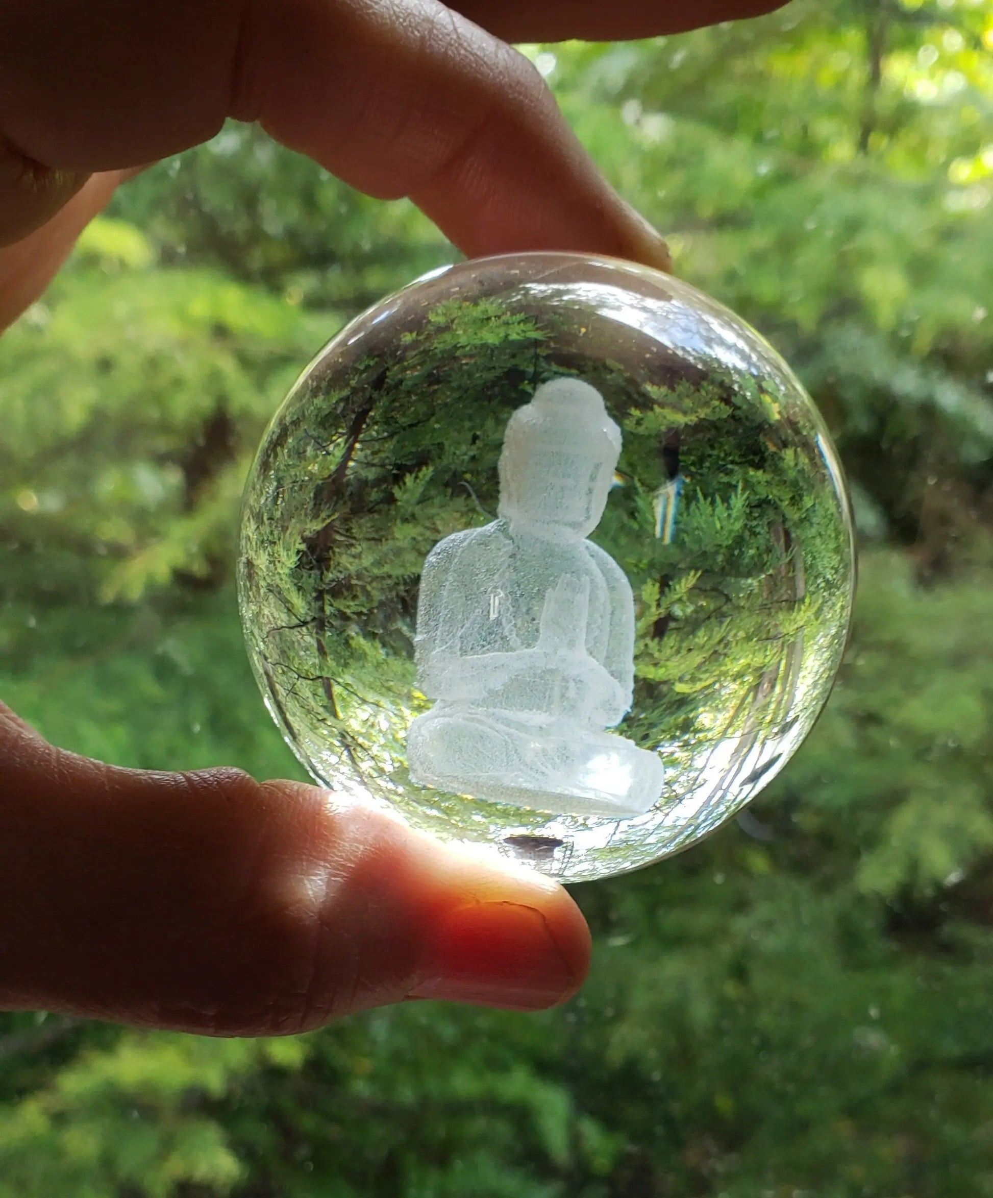 Holographic Crystal Ball, Crystal Ball, Unique Gift, Carved Crystal, Crystal Fairy, Crystal  Dragon, Crystal Animals, Crystal gift Etsy