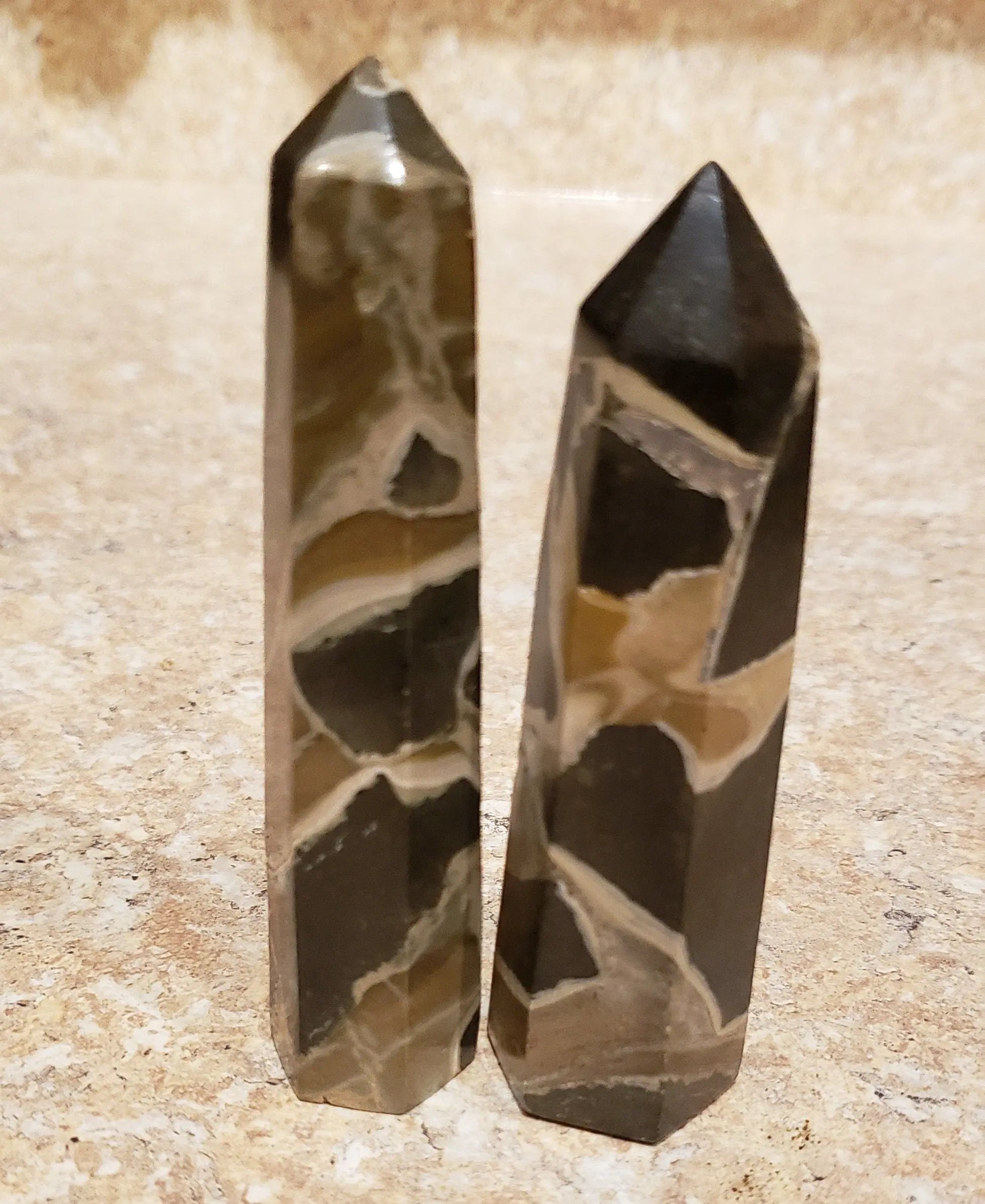 Black Maligano Jasper Towers, Black Jasper Point Natual Curved Point Crystal Tower, Jasper Tower, Maligano Jasper, Black Maligano, Etsy