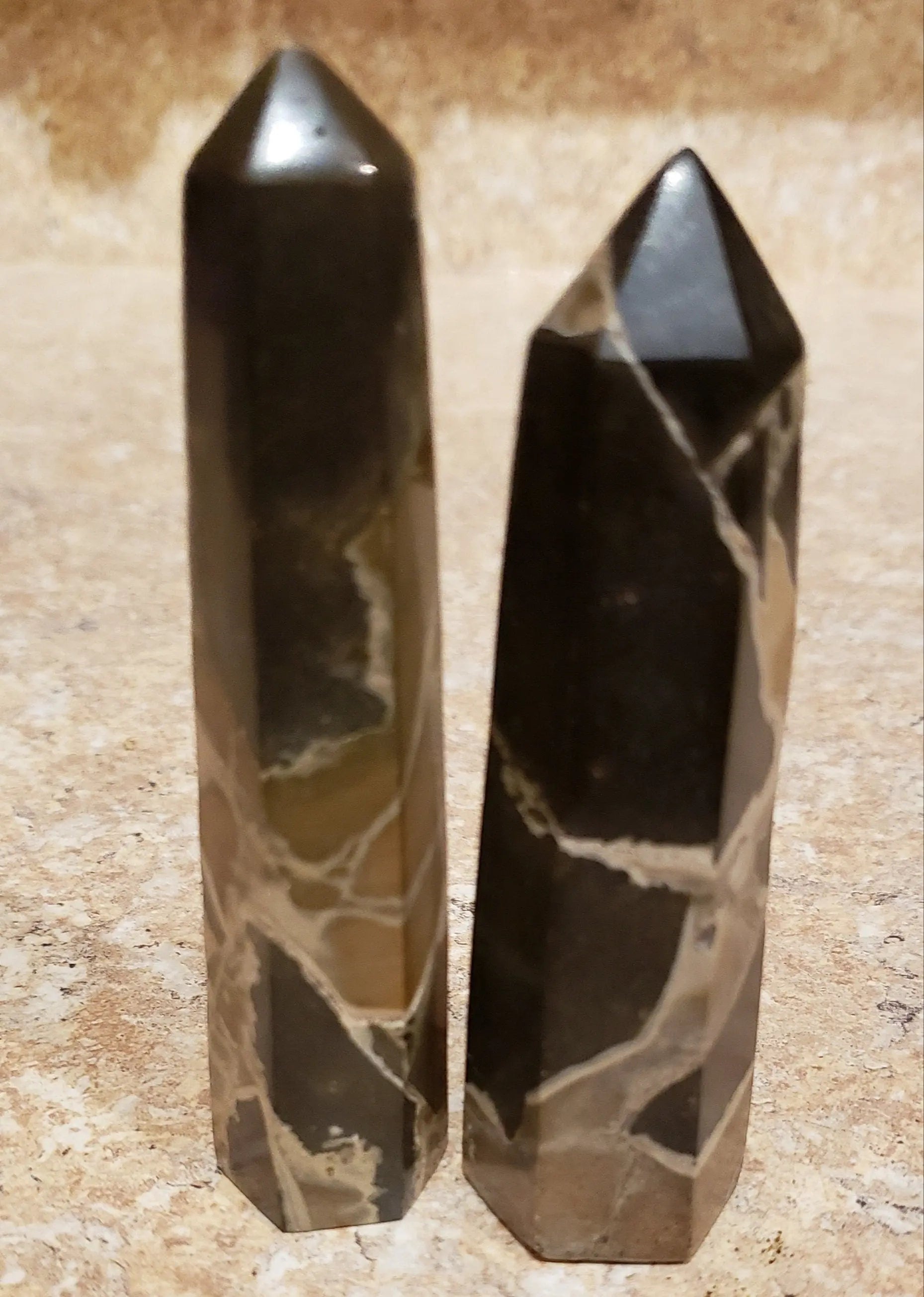 Black Maligano Jasper Towers, Black Jasper Point Natual Curved Point Crystal Tower, Jasper Tower, Maligano Jasper, Black Maligano, Etsy