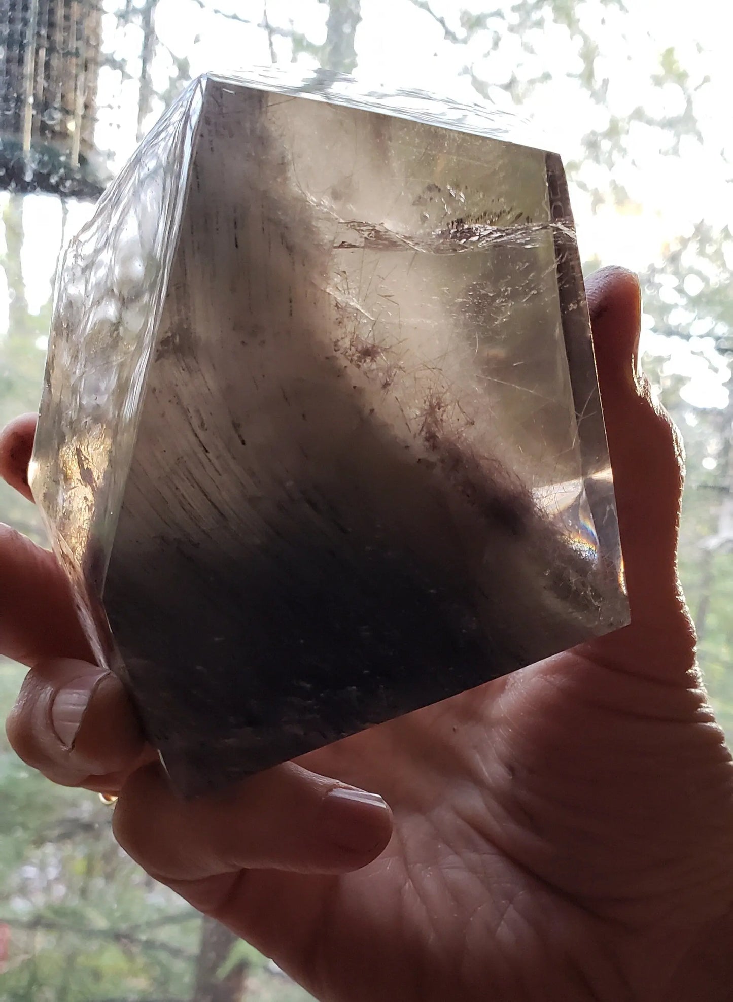 Large Garden Quartz Lodolite, Beautiful Inclusions, Spiritual Healing Crystal, Seaside and  Landscape Formation Etsy