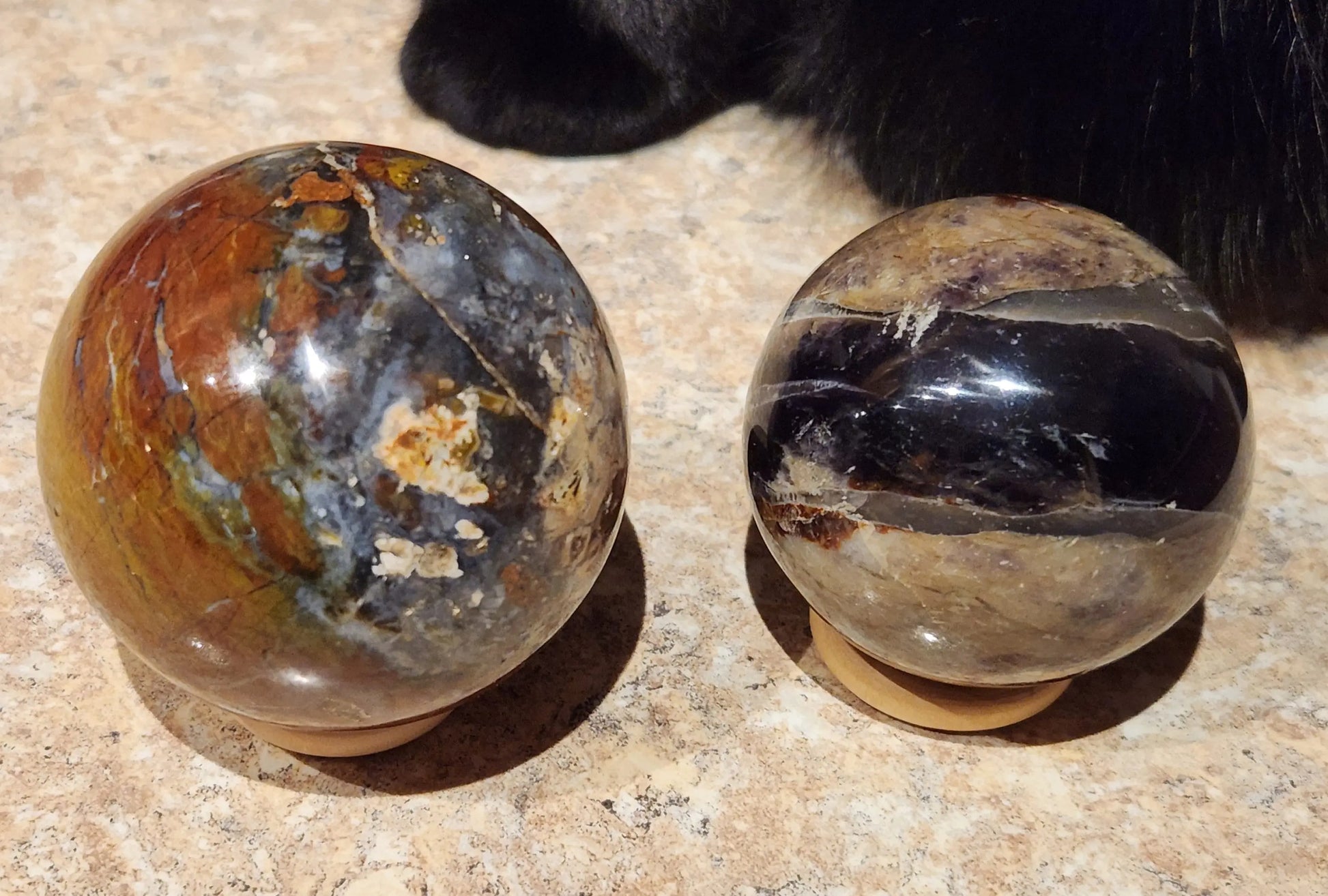 Chalcedony Stone Sphere Red Jasper Stone, Spiritual Healing, Crystal Ball, Natural stone gemstone Natural Gemstone Spheres  Chakra Stones Etsy