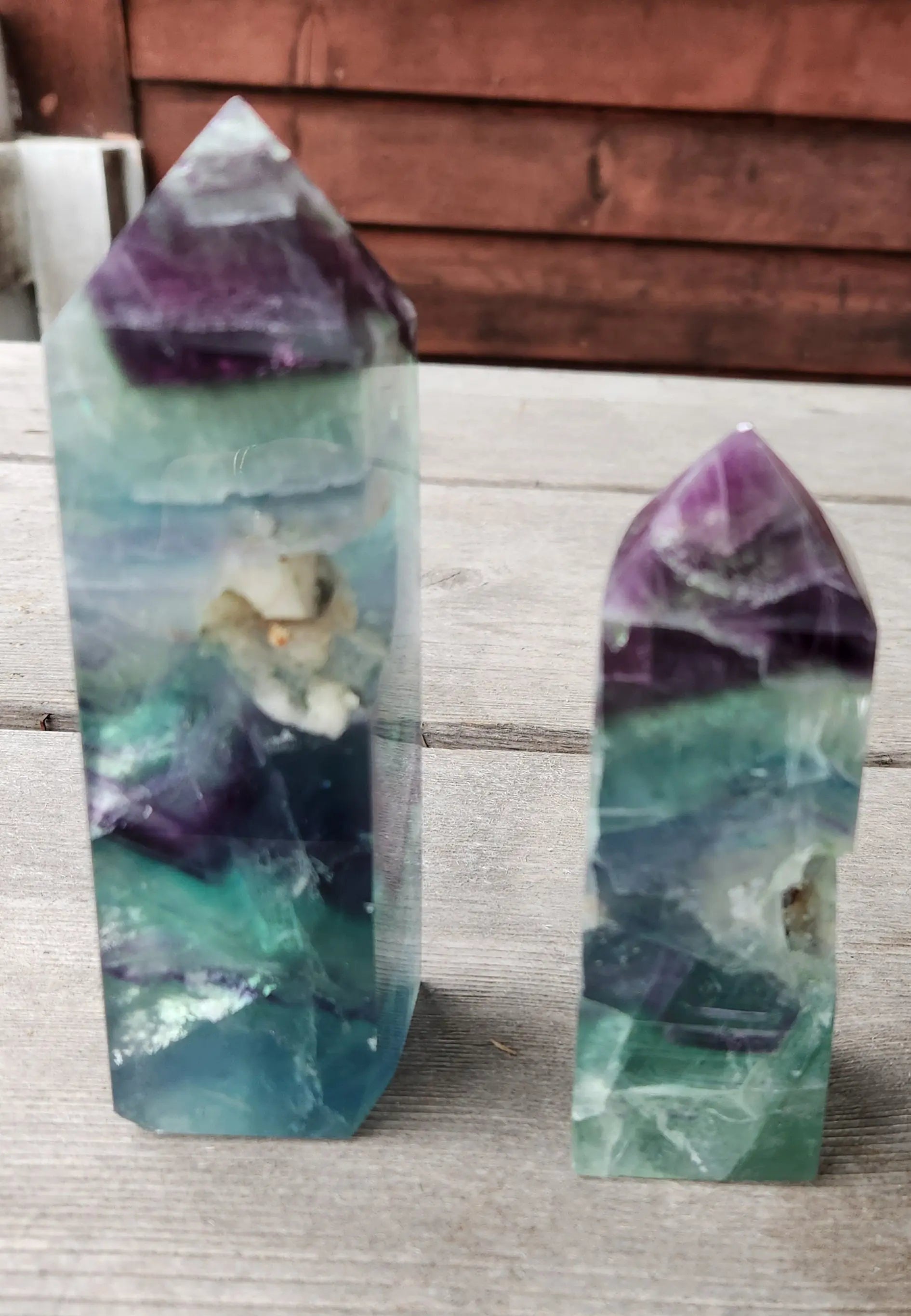 Crystal Fluorite towers with Druzy, Obelisk, Crystal Wand, Crystal Collection, Genius Stone Flourite Crystal,Crystal Collection, Alter Decor Etsy
