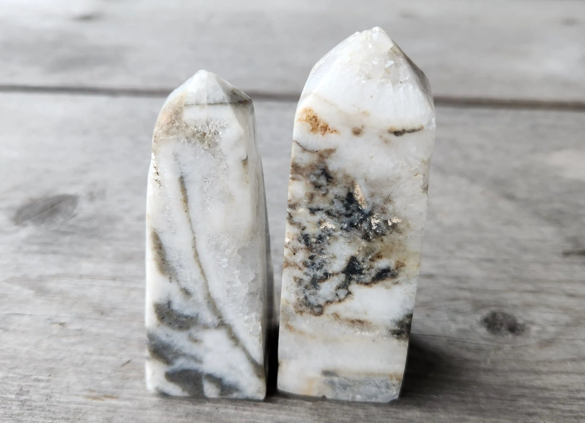 Zebra Agate Tower, Zebra Agate  Points with Druzy, Gemstone Tower, Natural Stone Obelisk wand, Mineral specimen crystal, Positive Energy Etsy