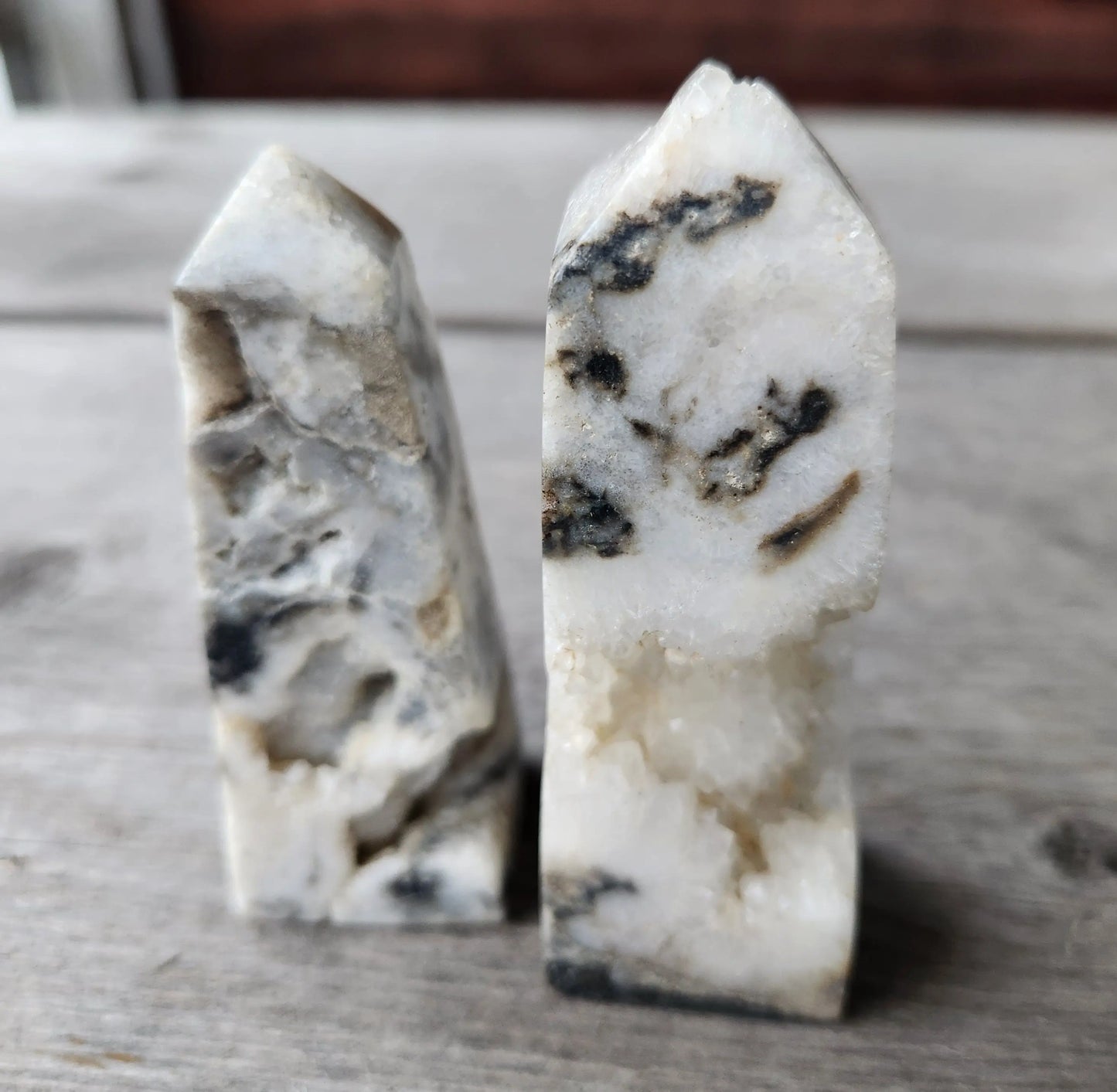 Zebra Agate Tower, Zebra Agate  Points with Druzy, Gemstone Tower, Natural Stone Obelisk wand, Mineral specimen crystal, Positive Energy Etsy