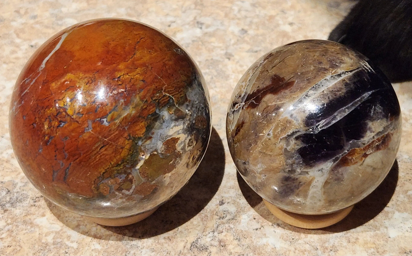 Chalcedony Stone Sphere Red Jasper Stone, Spiritual Healing, Crystal Ball, Natural stone gemstone Natural Gemstone Spheres  Chakra Stones Etsy