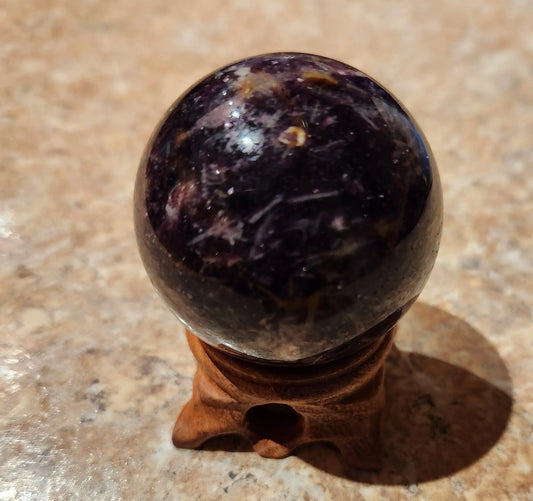 Unicorn Crystal Sphere with Stand. Spiritual GIft Etsy