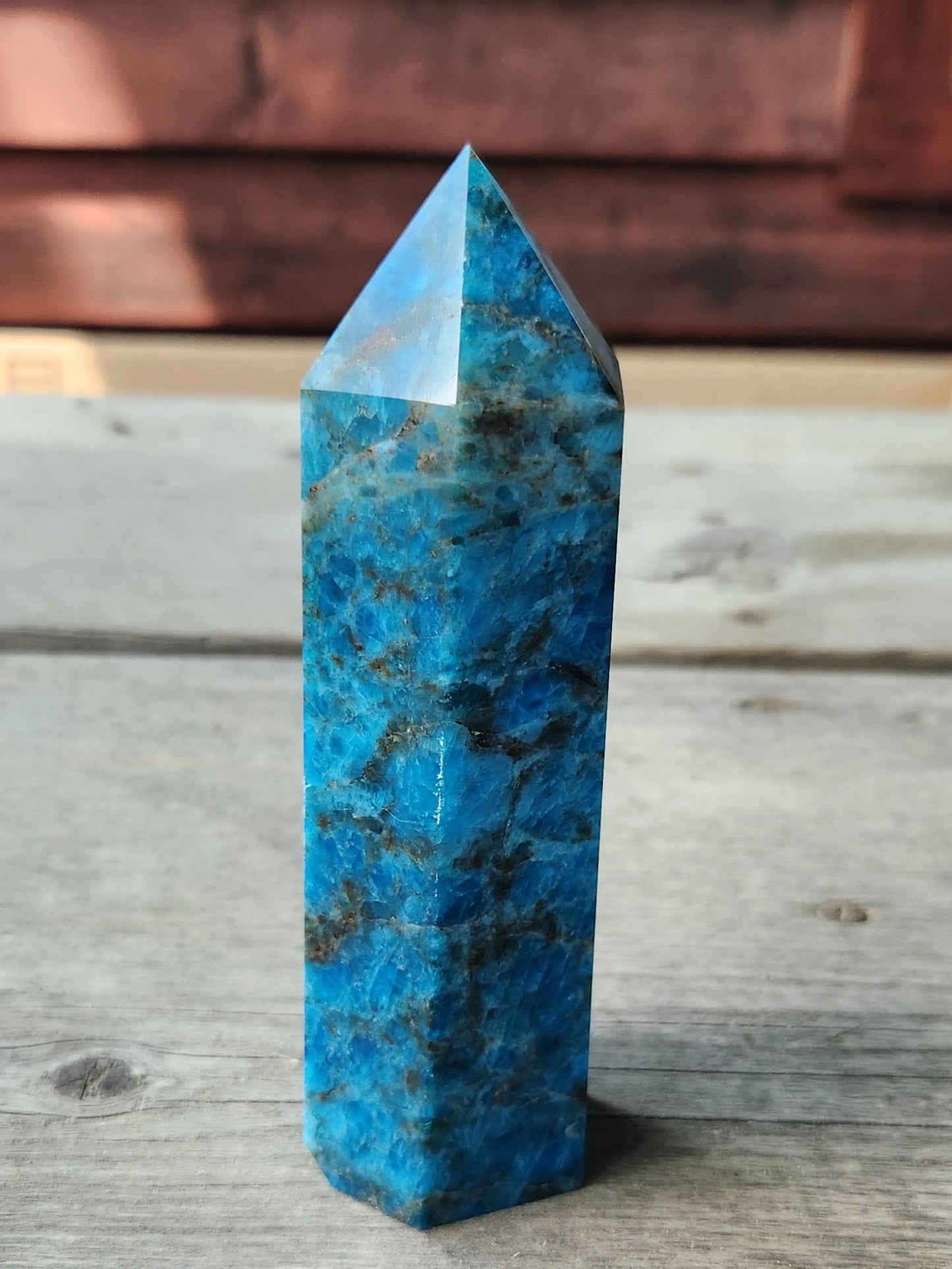 Blue Apatite Tower