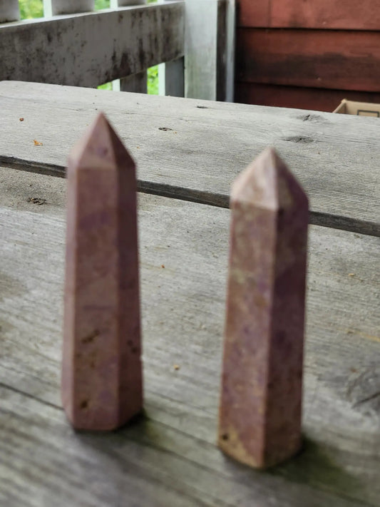 Phosphosiderite Crystal Towers Etsy