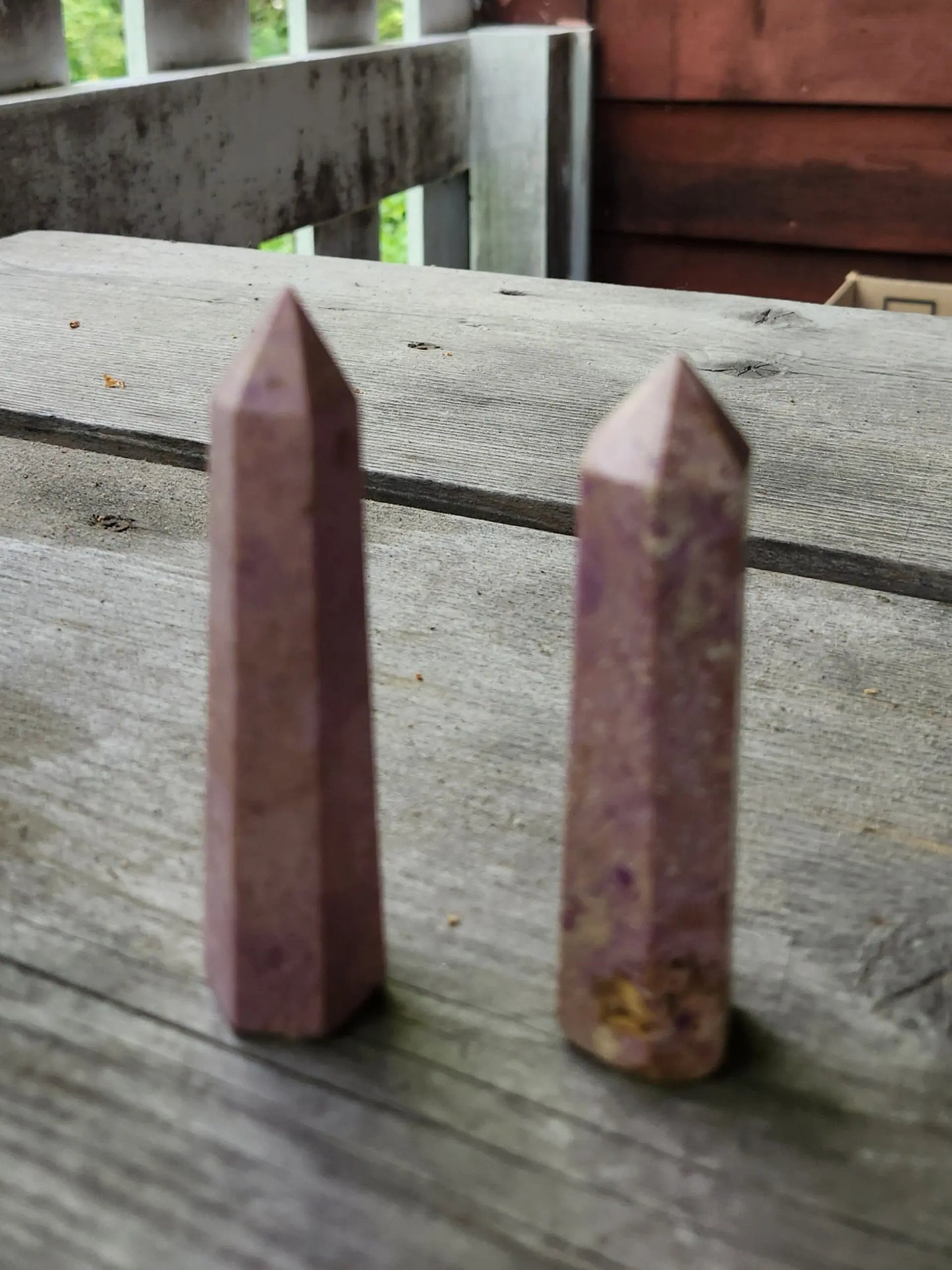Phosphosiderite Crystal Towers Etsy