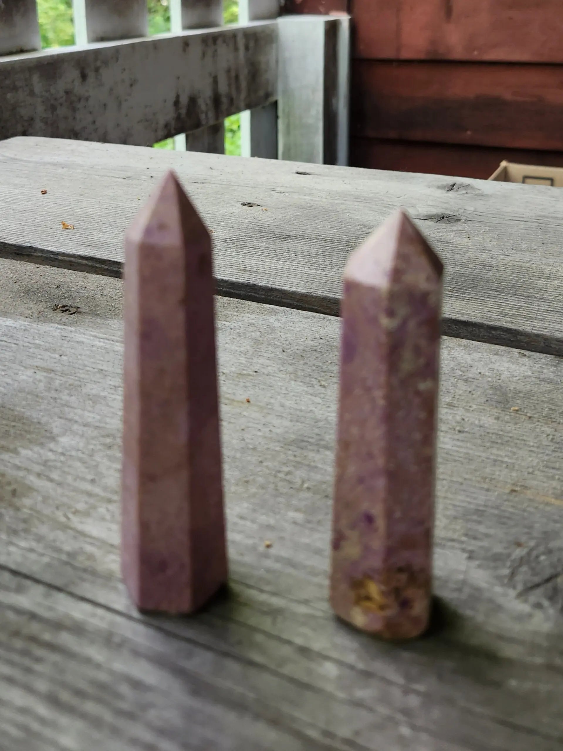 Phosphosiderite Crystal Towers Etsy